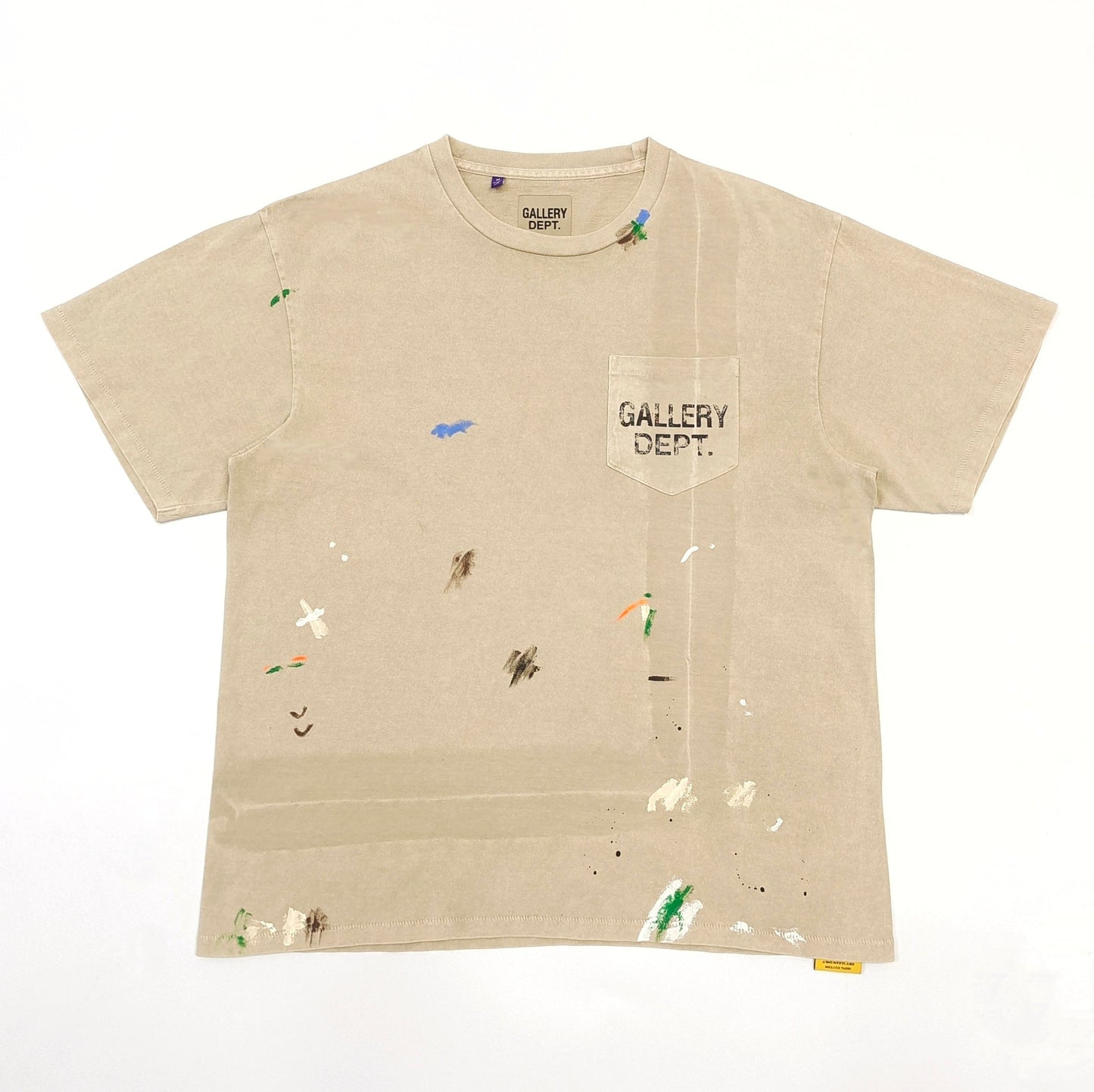 Gallery Dept. VINTAGE LOGO PAINTED TEE TAUPE