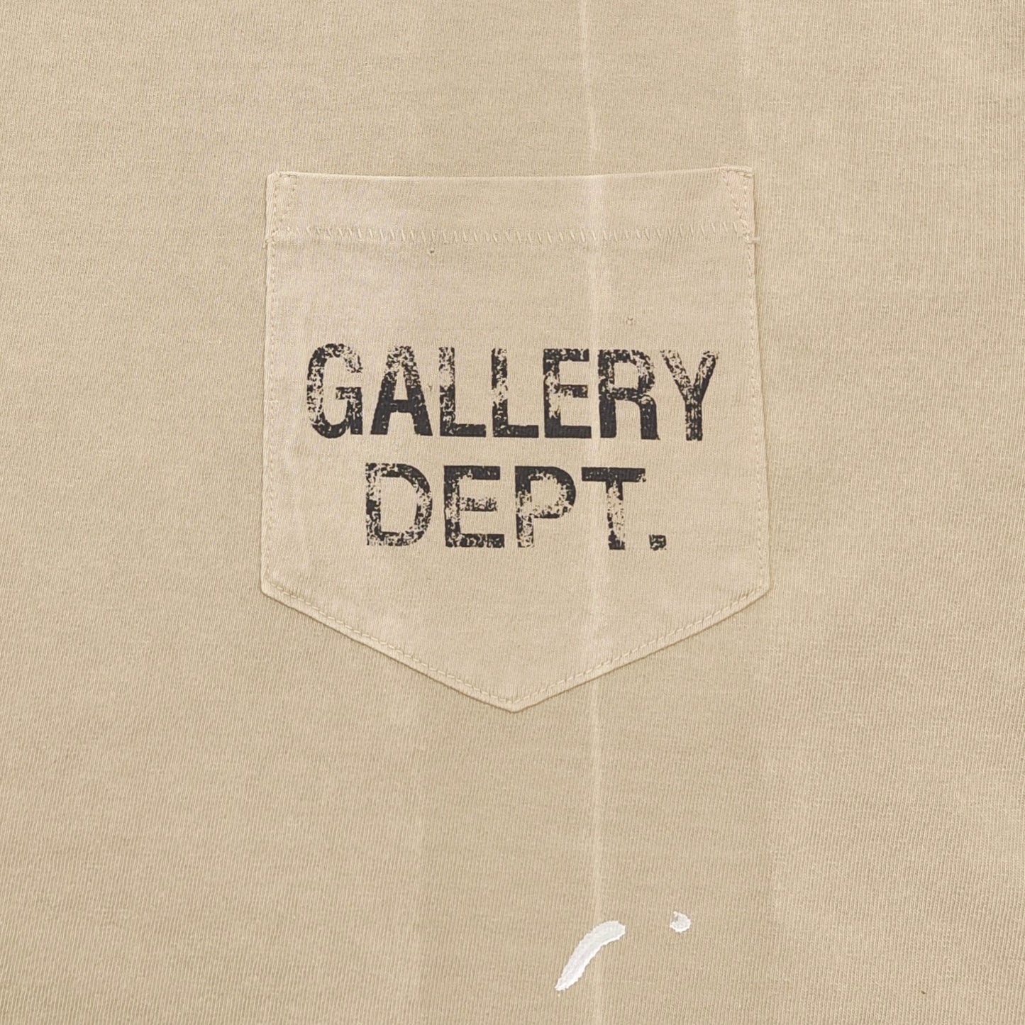 Gallery Dept. VINTAGE LOGO PAINTED TEE TAUPE