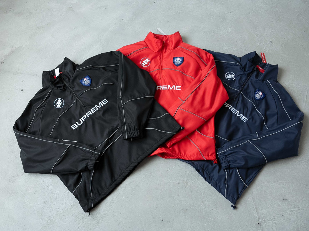 SUP Reflective Piping Pullover Jacket