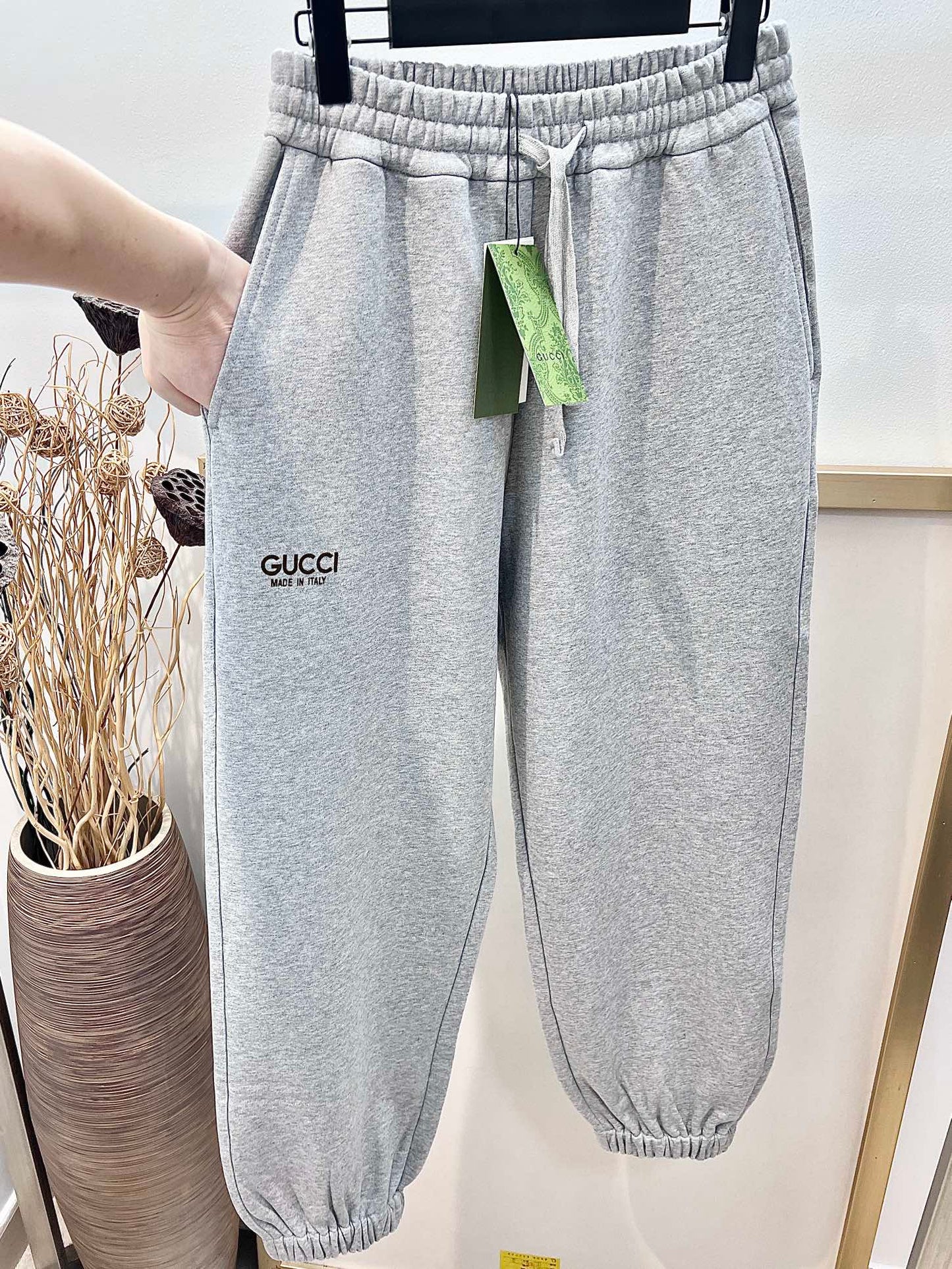 GG Cotton sweatpants Cruise 2024 collection