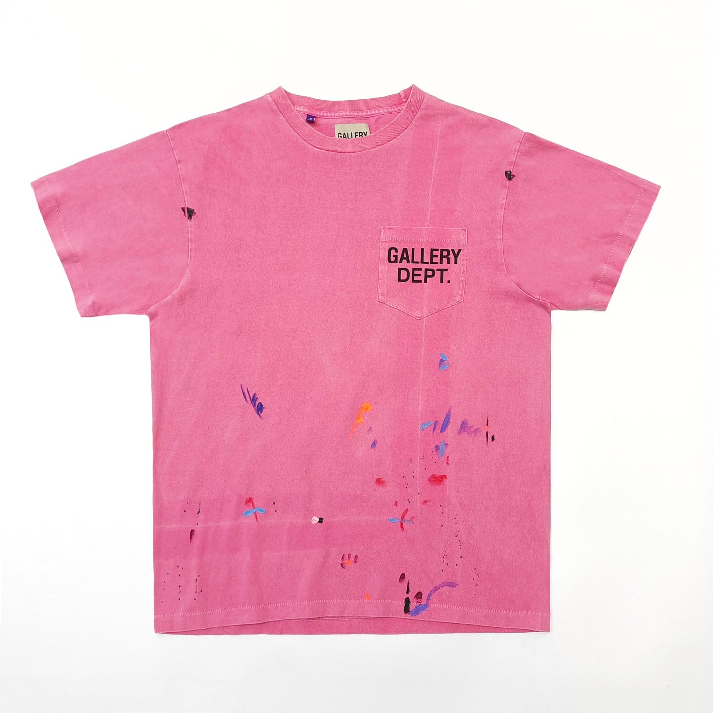 Gallery Dept. VINTAGE LOGO PAINTED TEE PINK