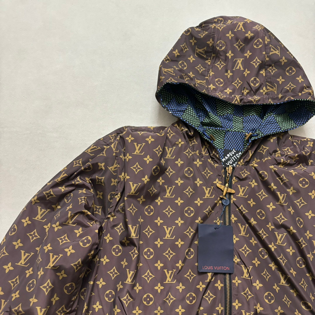 LV Damier Reversible Windbreaker 1AHBIV