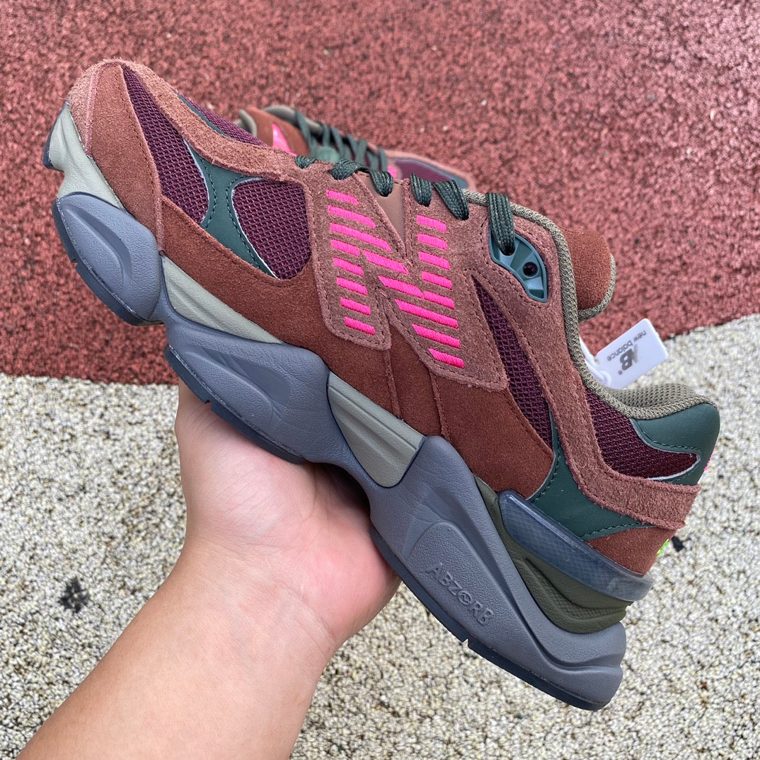 New Balance 9060 "Rich Oak / Burgundy"