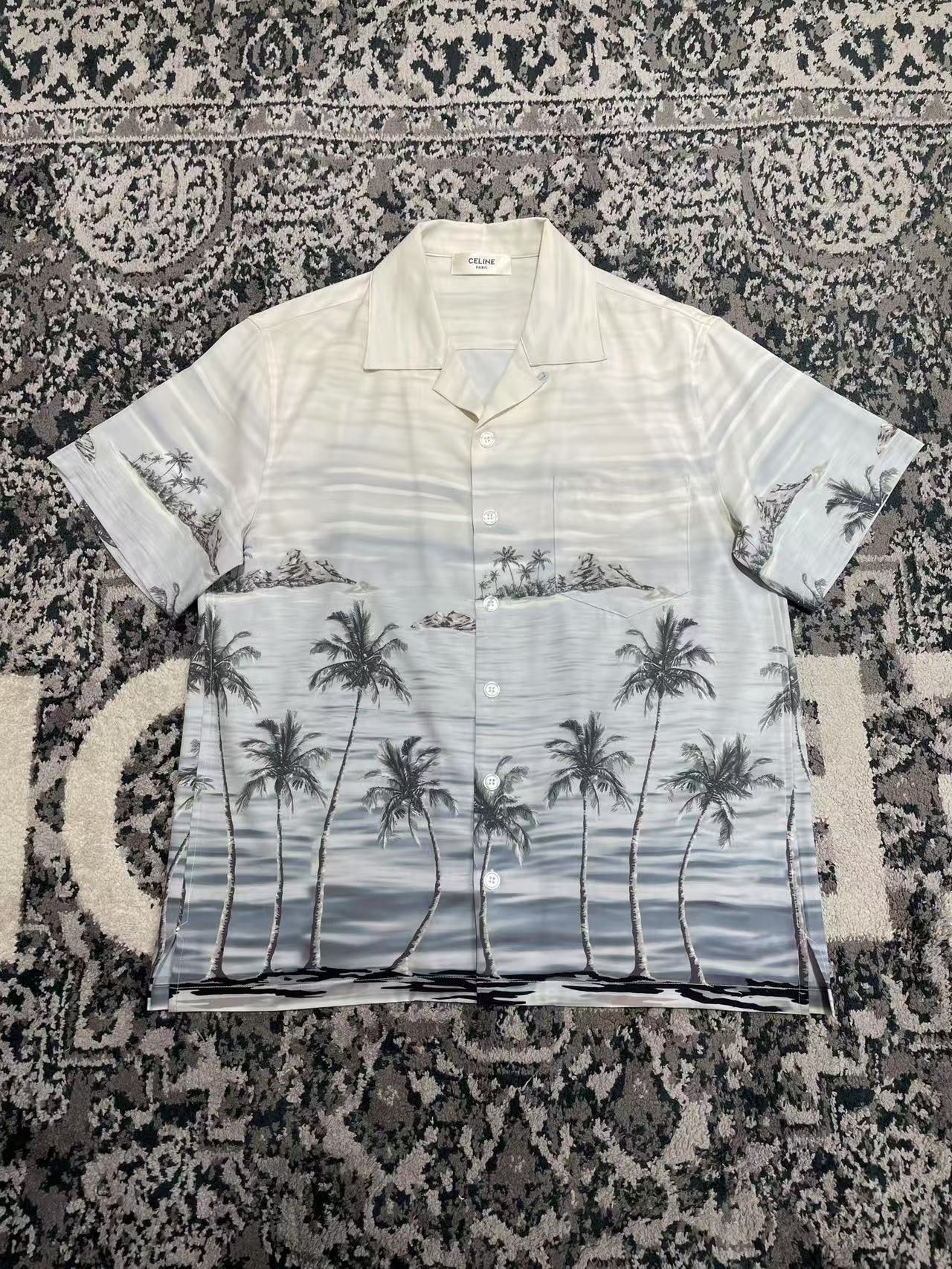 Celine Hawaiian print shirt