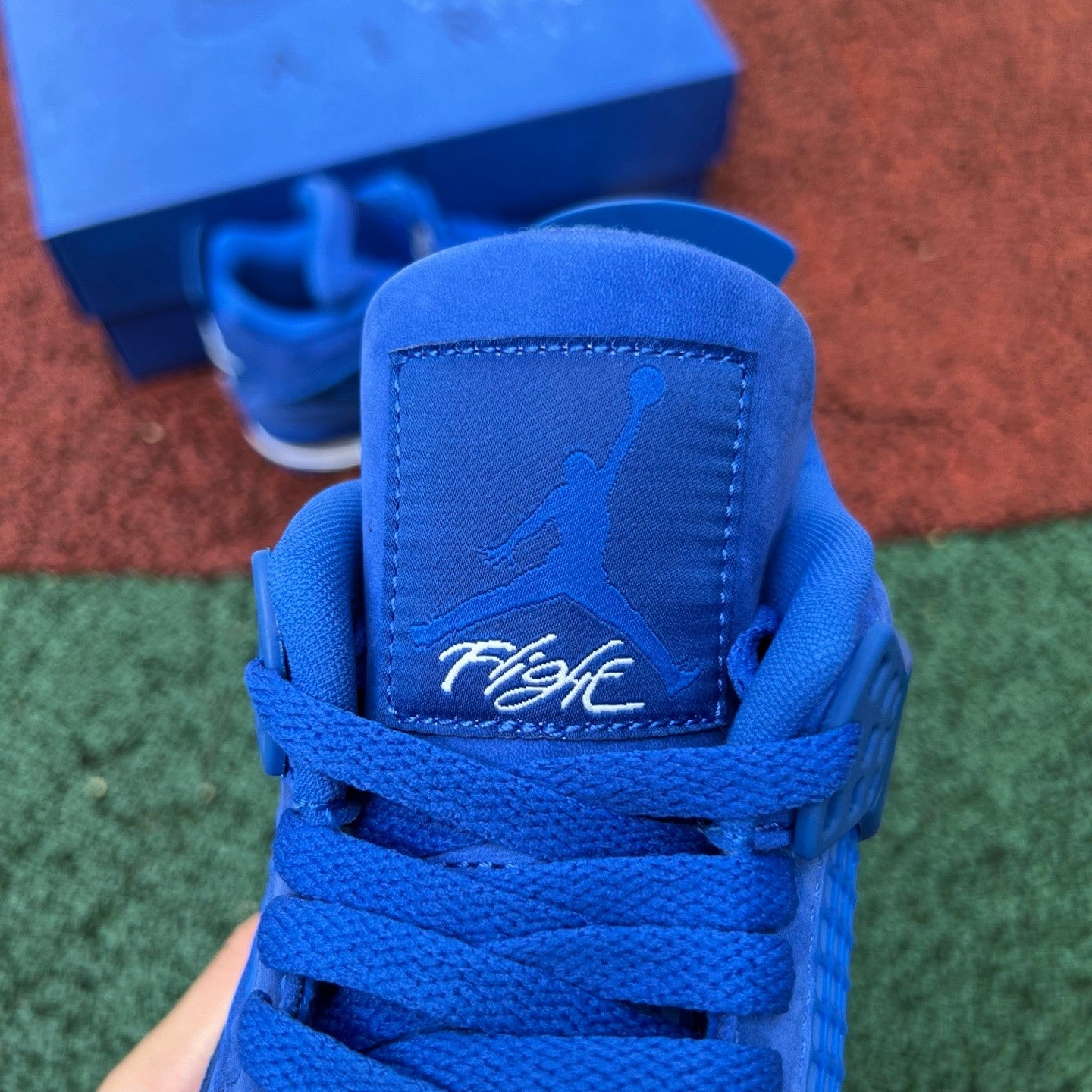 Nigel Sylvester x Air Jordan 4 Retro OG SP 'Brick By Brick' BLUE