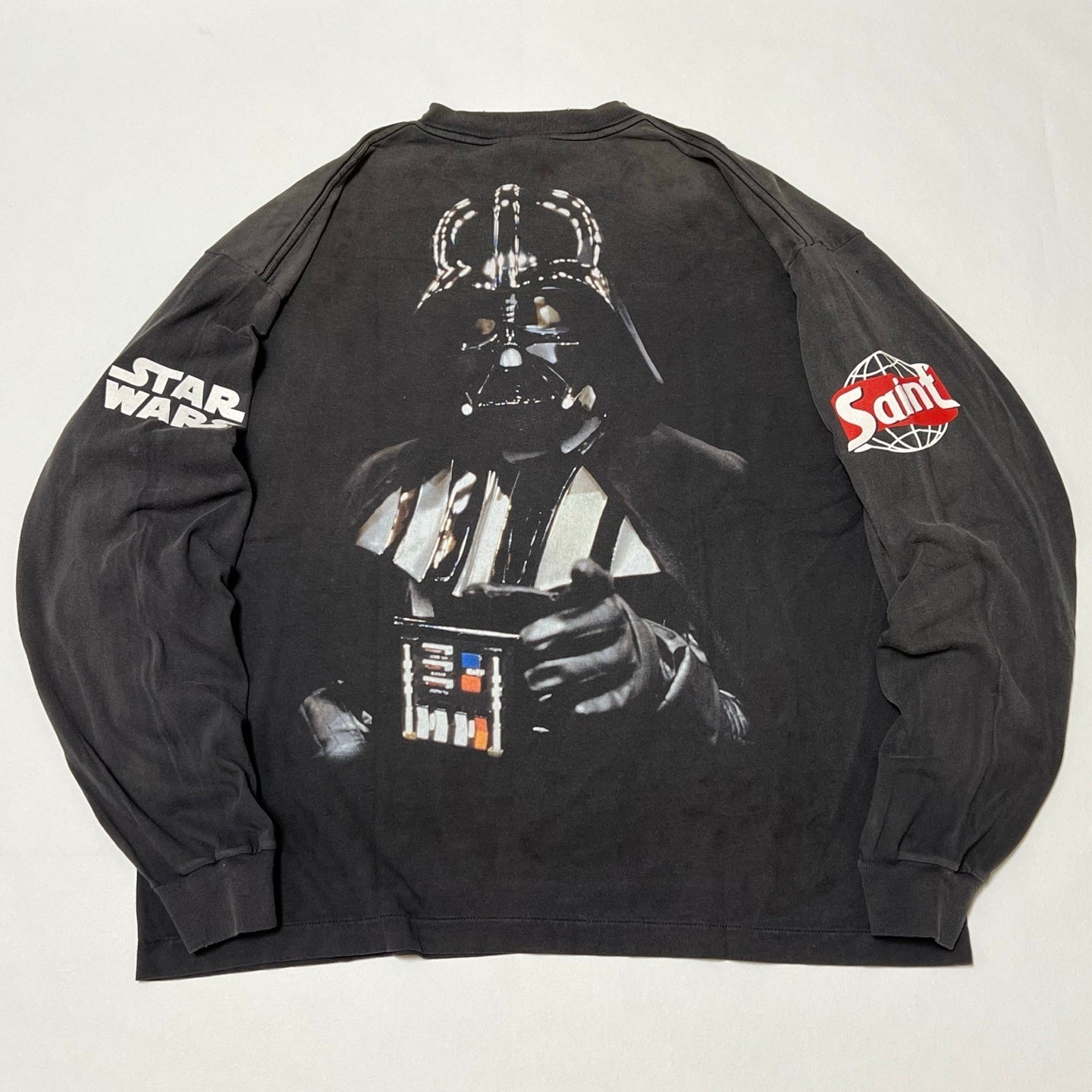 SAINT MICHAEL SW_LS TEE / DARTHVADER Long Sleeve T-shirt