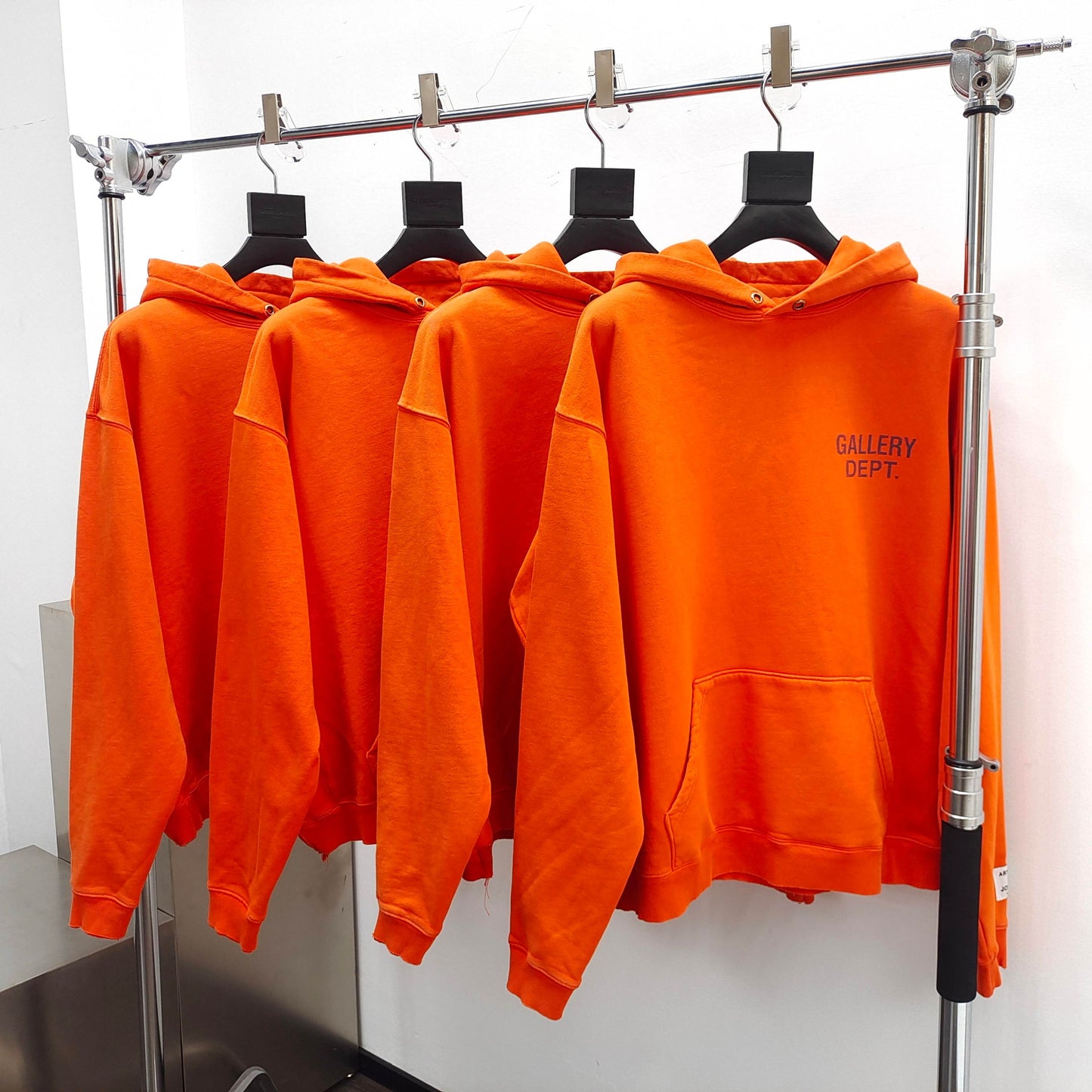 Gallery Dept. 90'S GD LOGO HOODIE TOMATOE RED