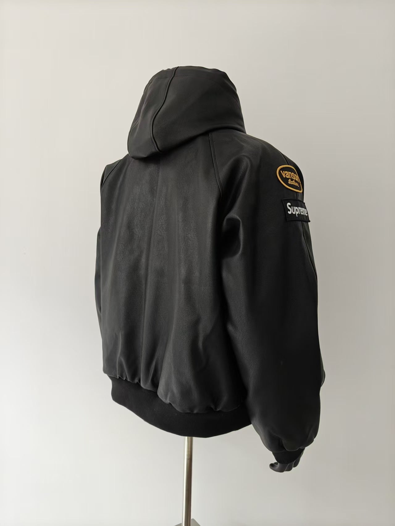 SUP x Vanson Leathers Hooded Work Jacket
