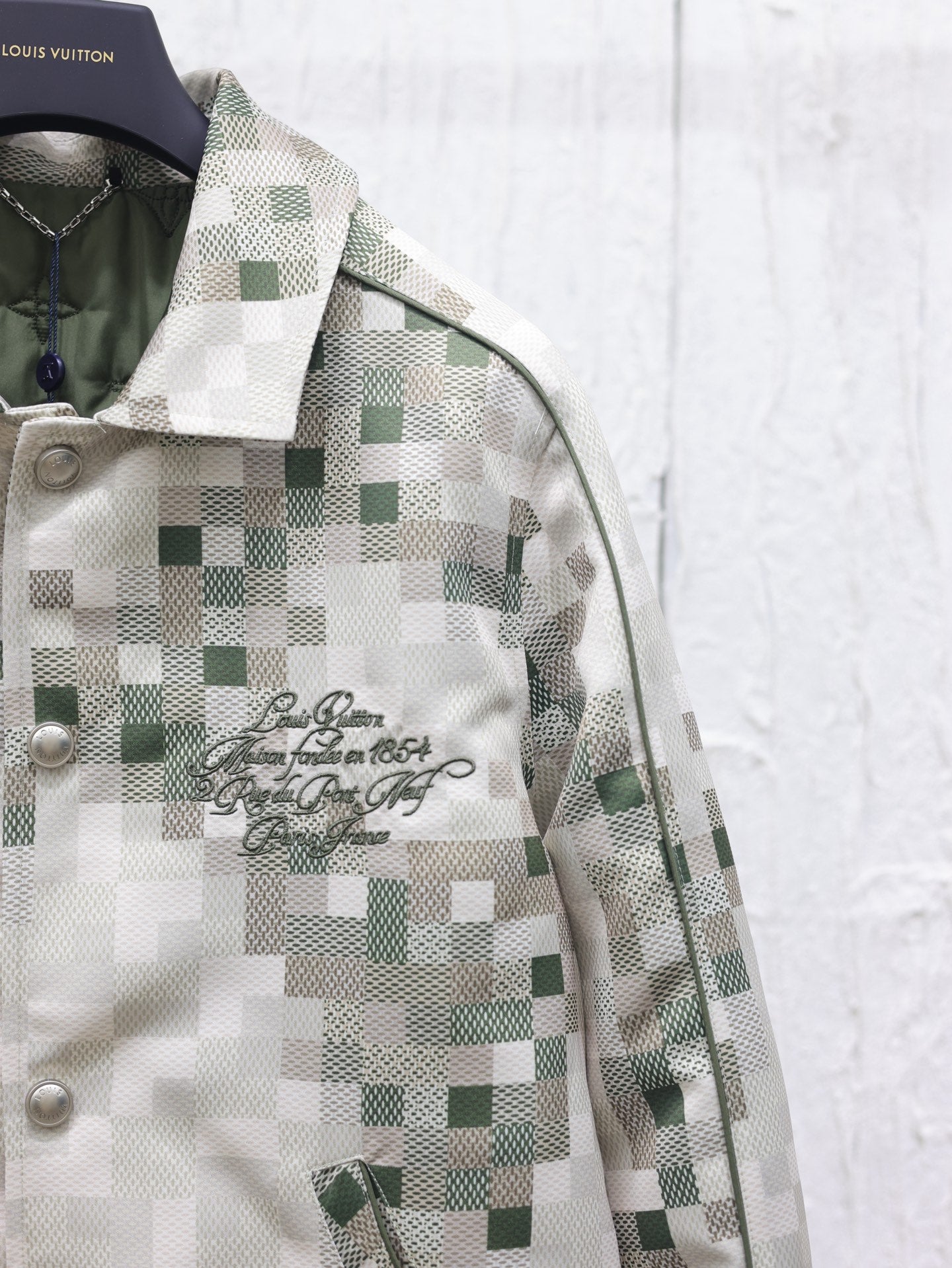 LV Graphic Coach Jacket 1AGKFD