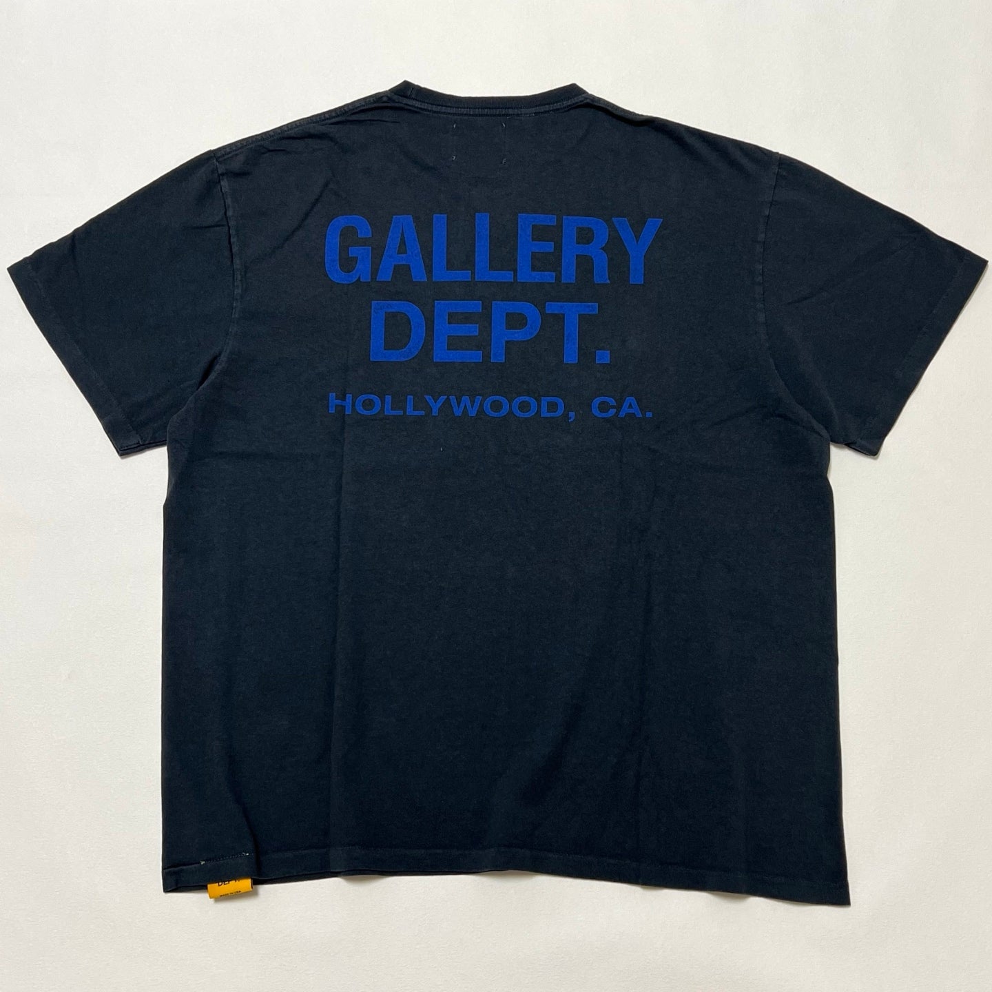 Gallery Dept. SOUVENIR TEE WASHED BLACK