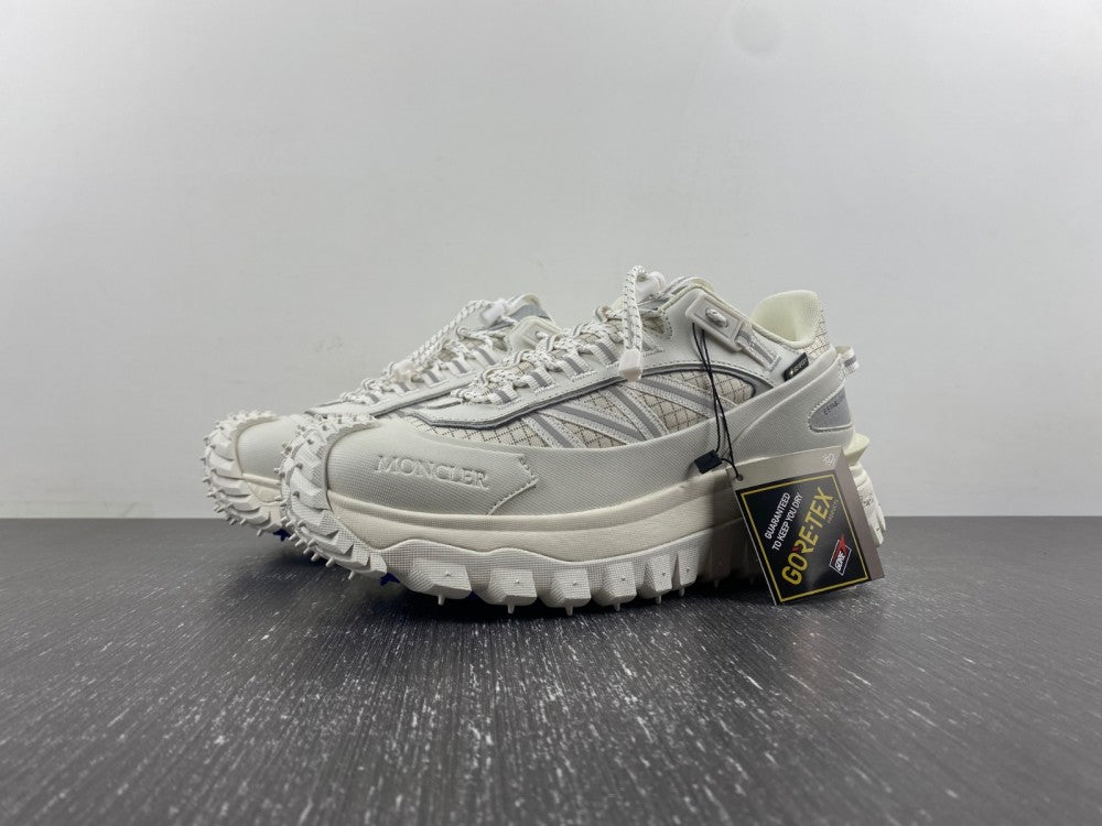Moncler White Trailgrip GTX Sneakers
