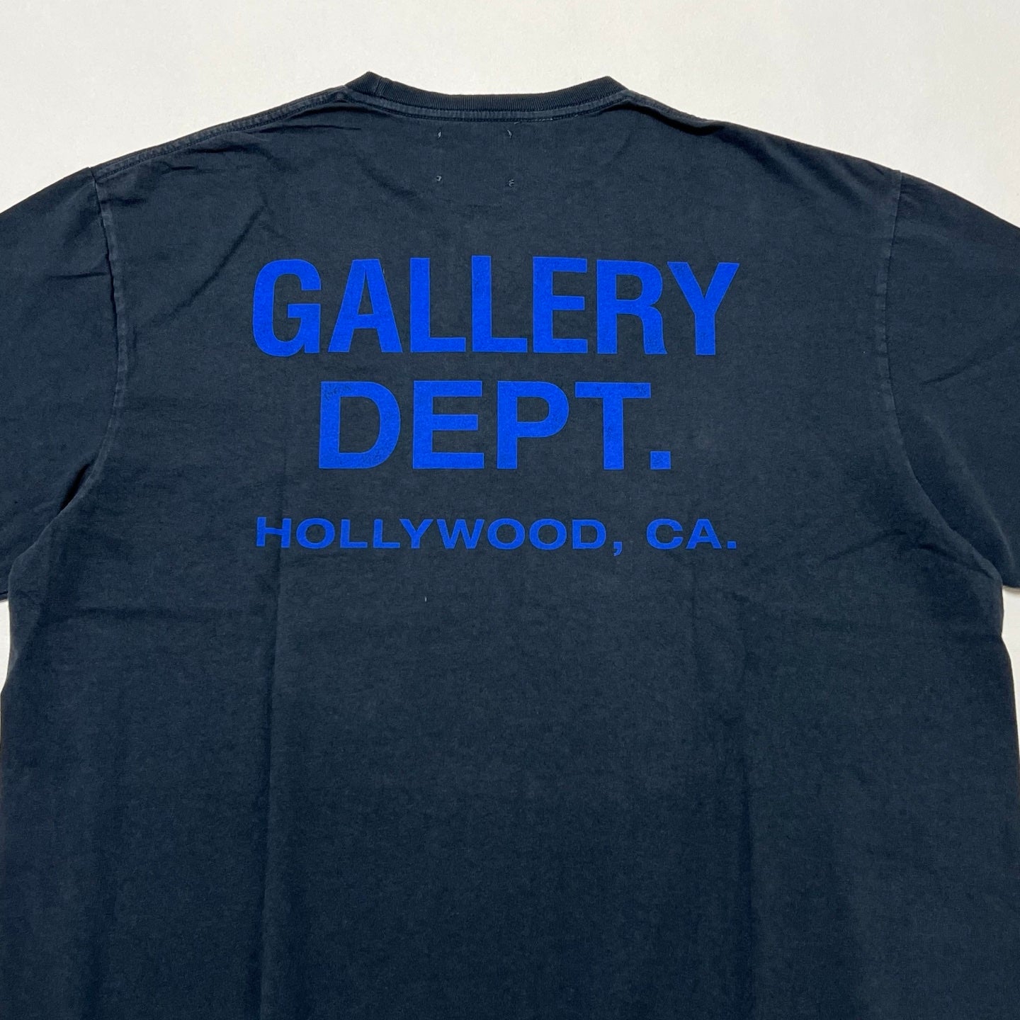 Gallery Dept. SOUVENIR TEE WASHED BLACK