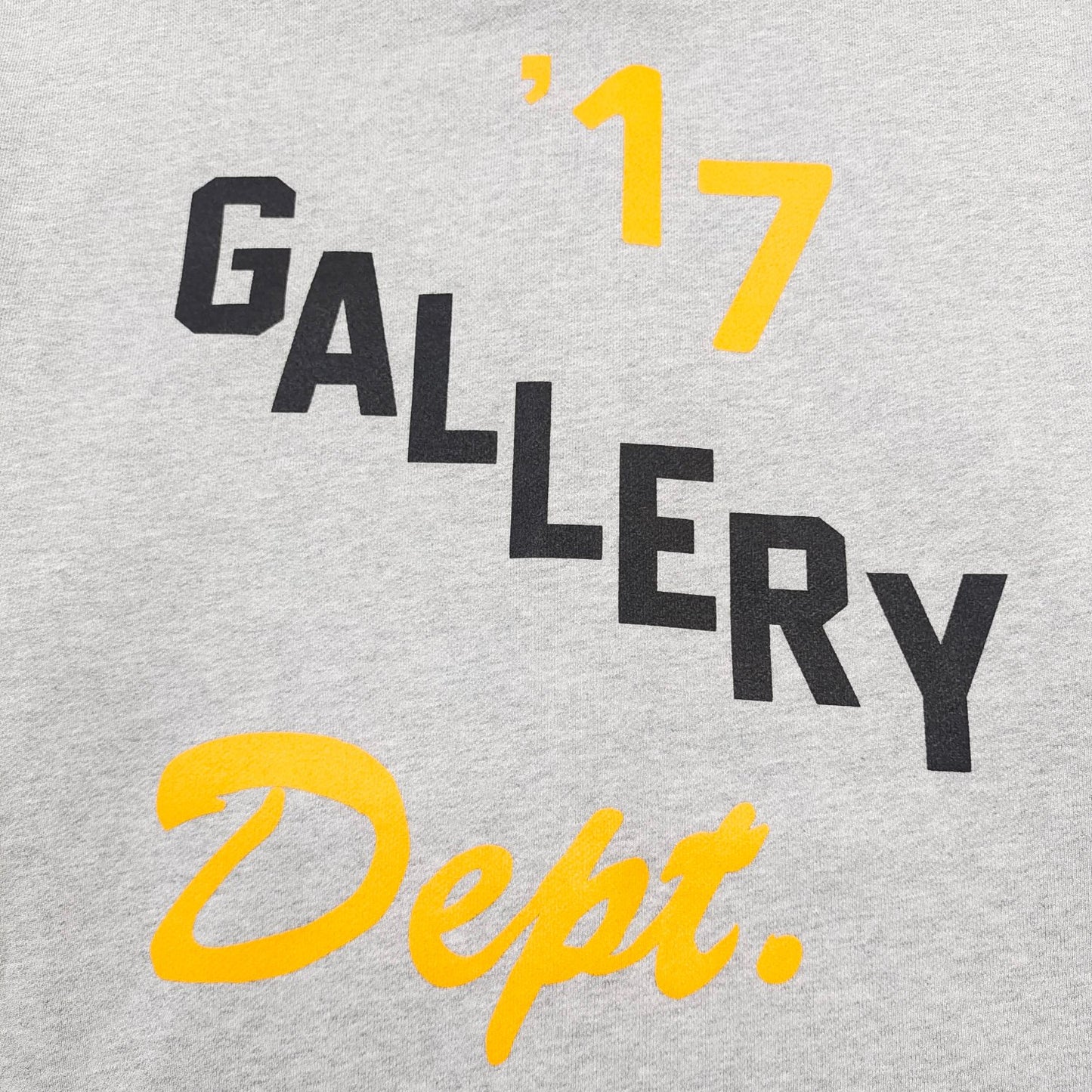 GALLERY DEPT. BOXING MERCH ZIP HOODIE Grey
