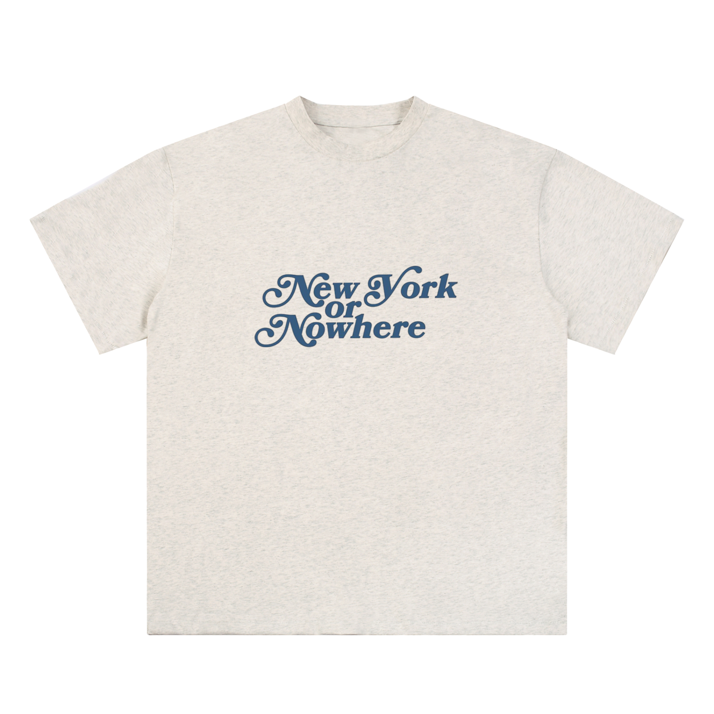New York or Nowhere big logo tee