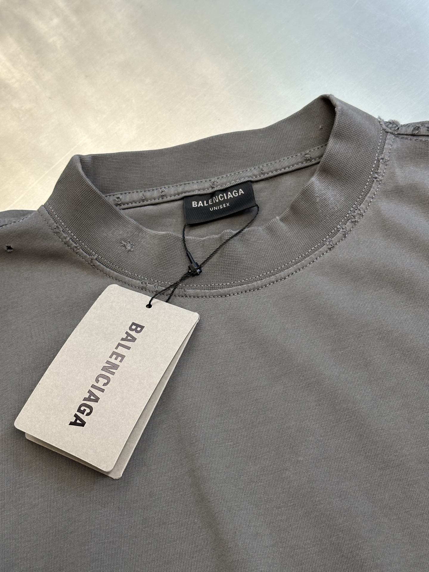 BB Men's Human Being Shifted T-shirt in Dark Grey