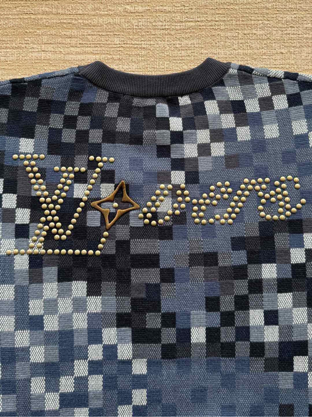 LV Vers Damoflage Jacquard Pullover