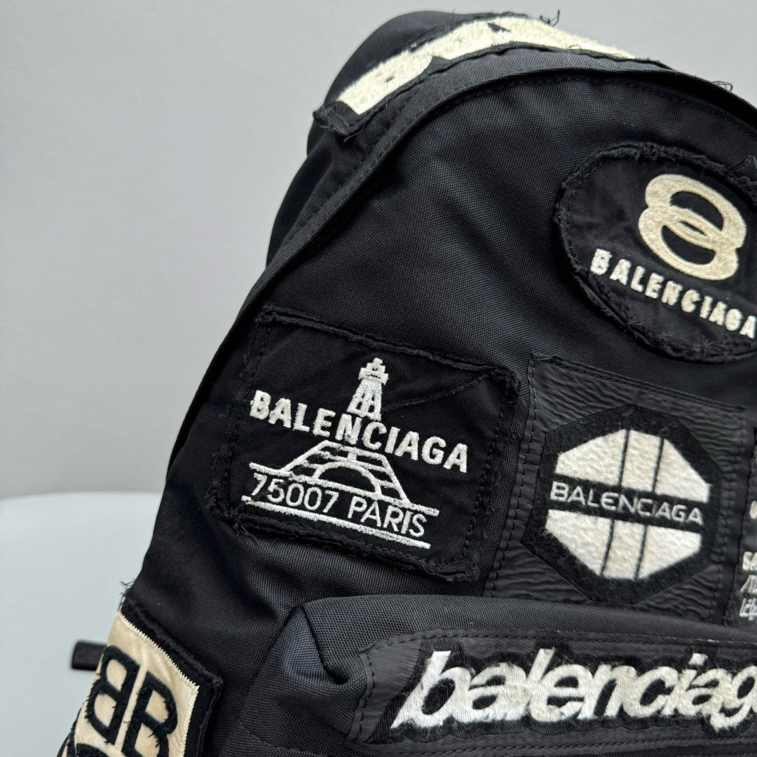 BB Patches black backpack