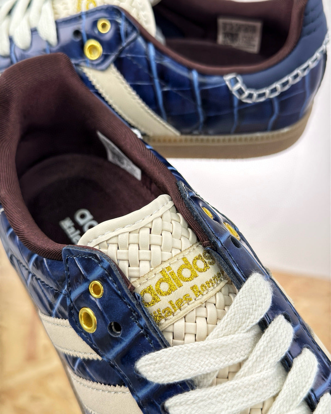 Wales Bonner x Samba OG 'Croc - Collegiate Navy'
