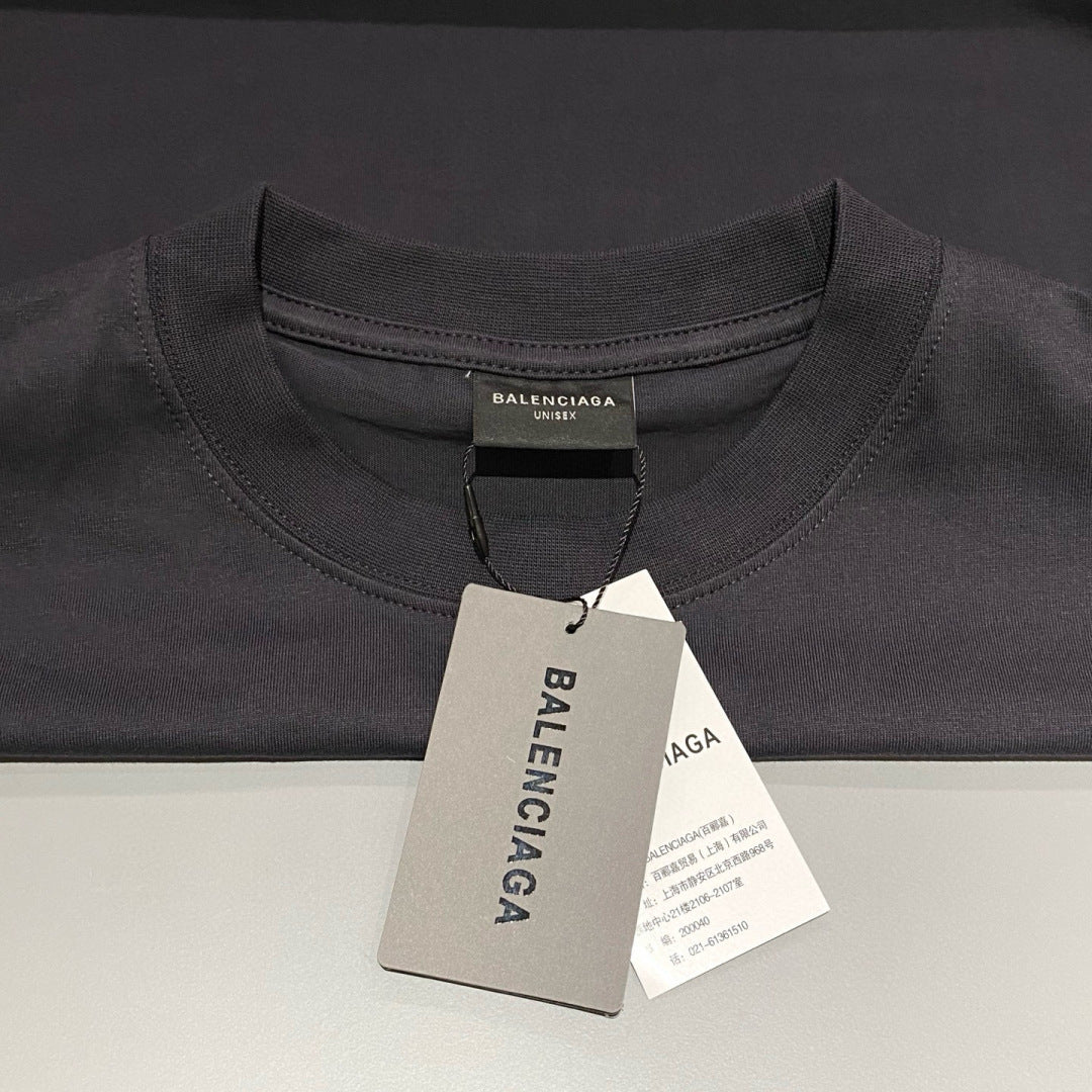 BB Men's Nano Bb T-shirt Medium Fit in Black Faded