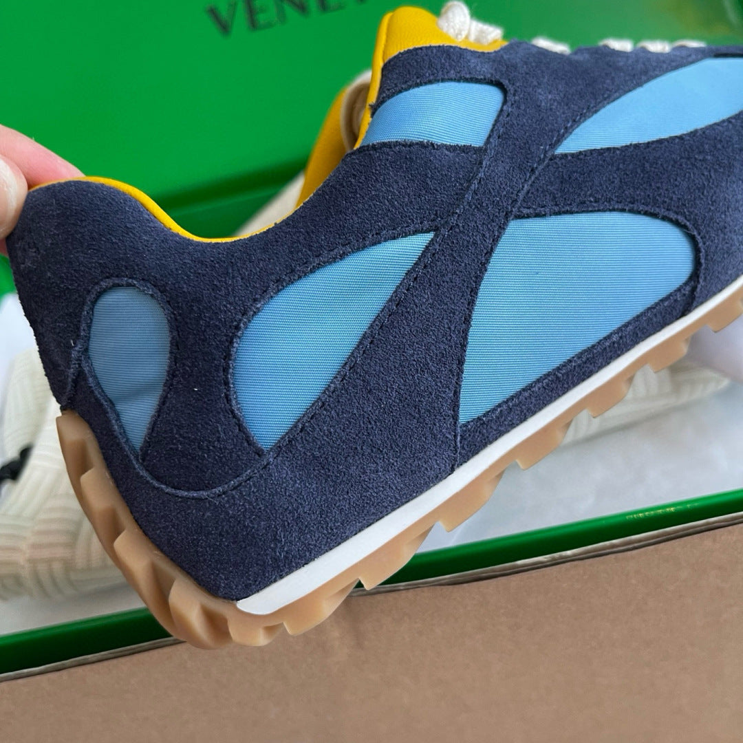 Bottega Veneta Orbit Flash Sneakers Blue