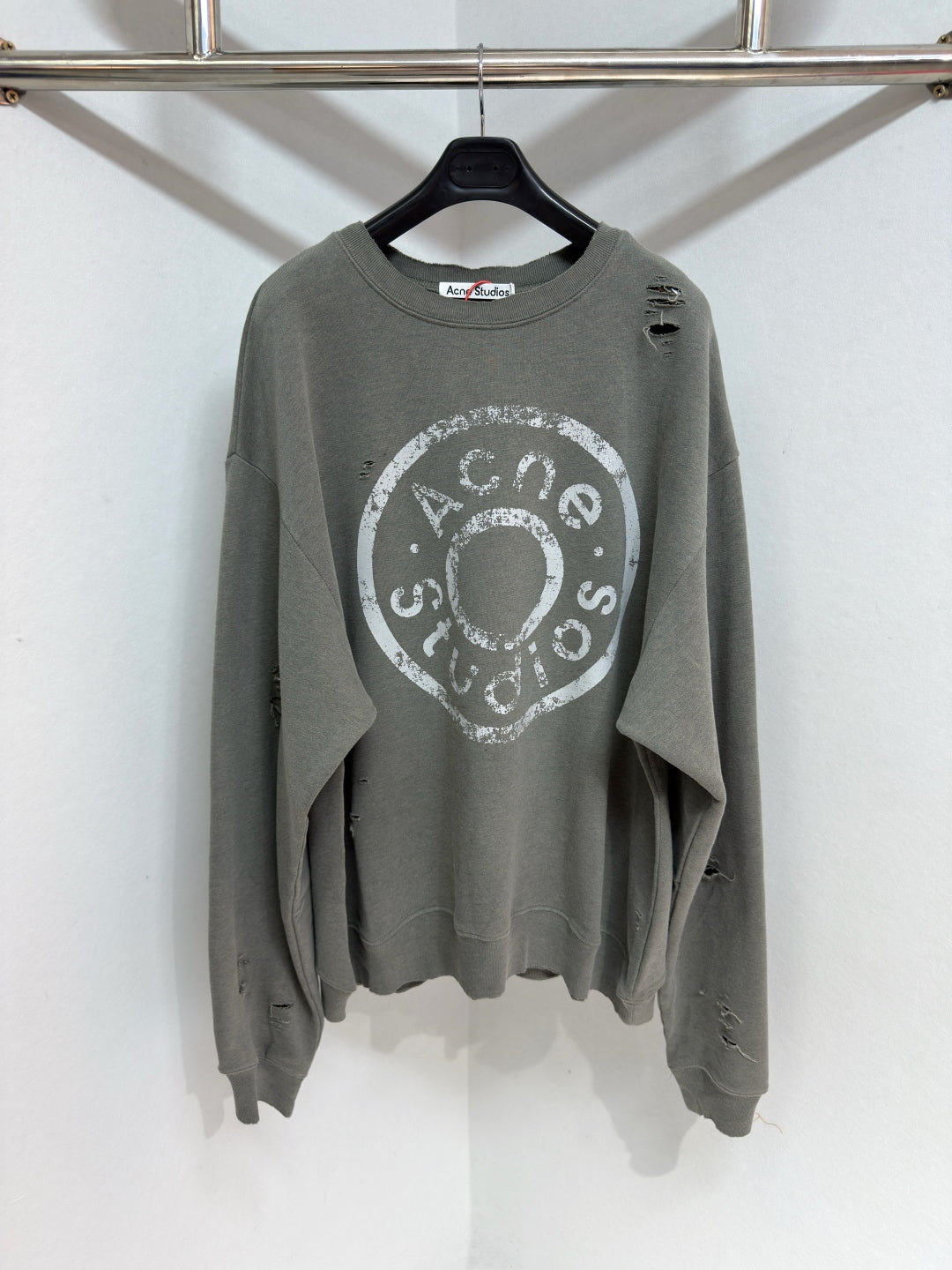 Acne Sutdios Distressed L/S Sweater