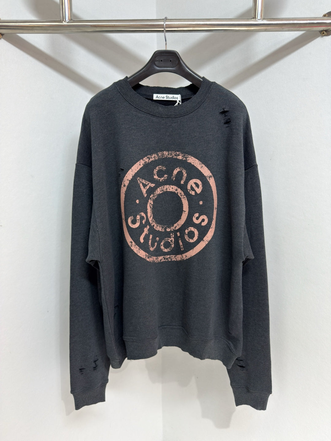 Acne Sutdios Distressed L/S Sweater