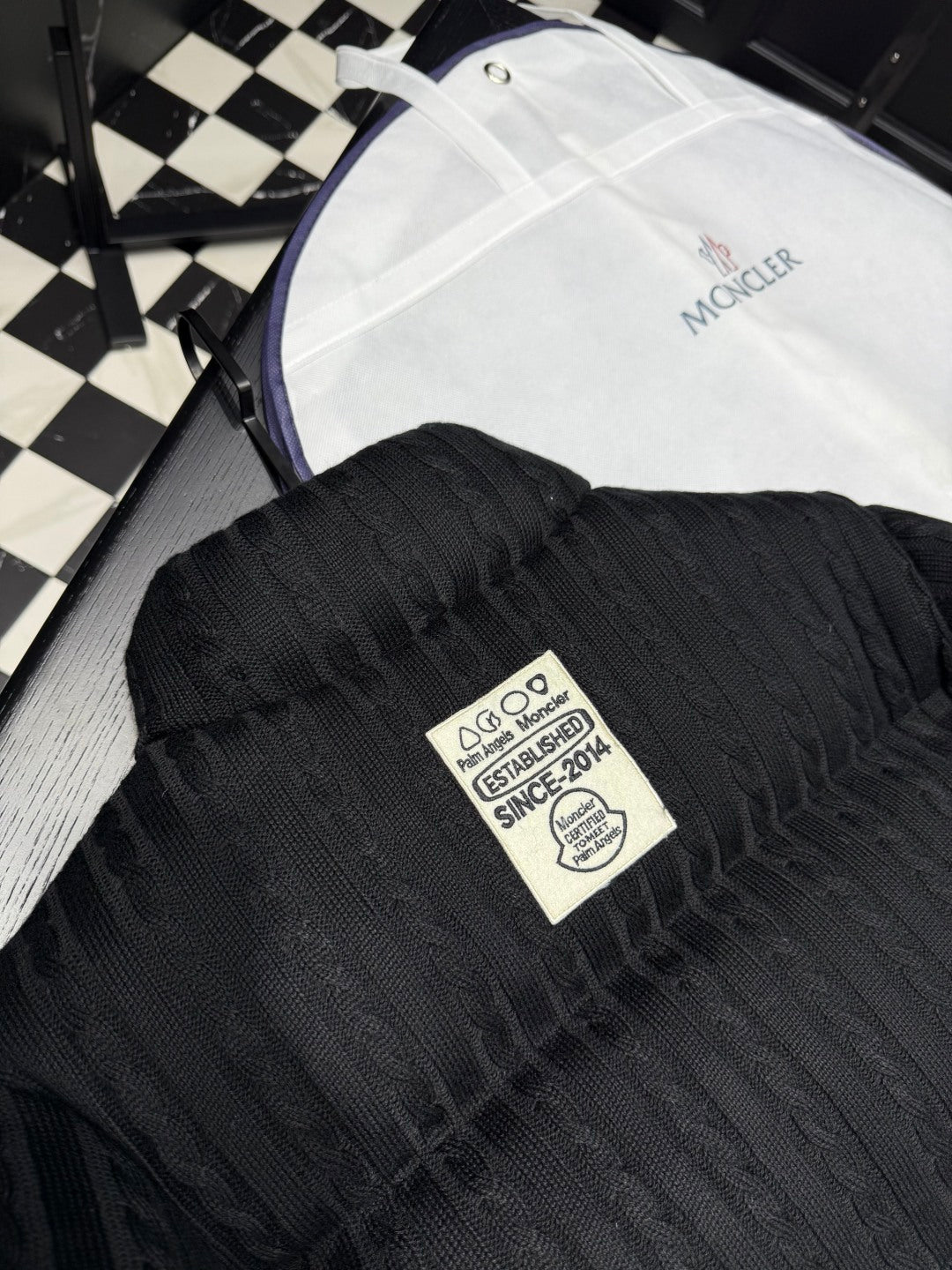 Moncler x Palm Angels Cherith Hooded Short Down Jacket