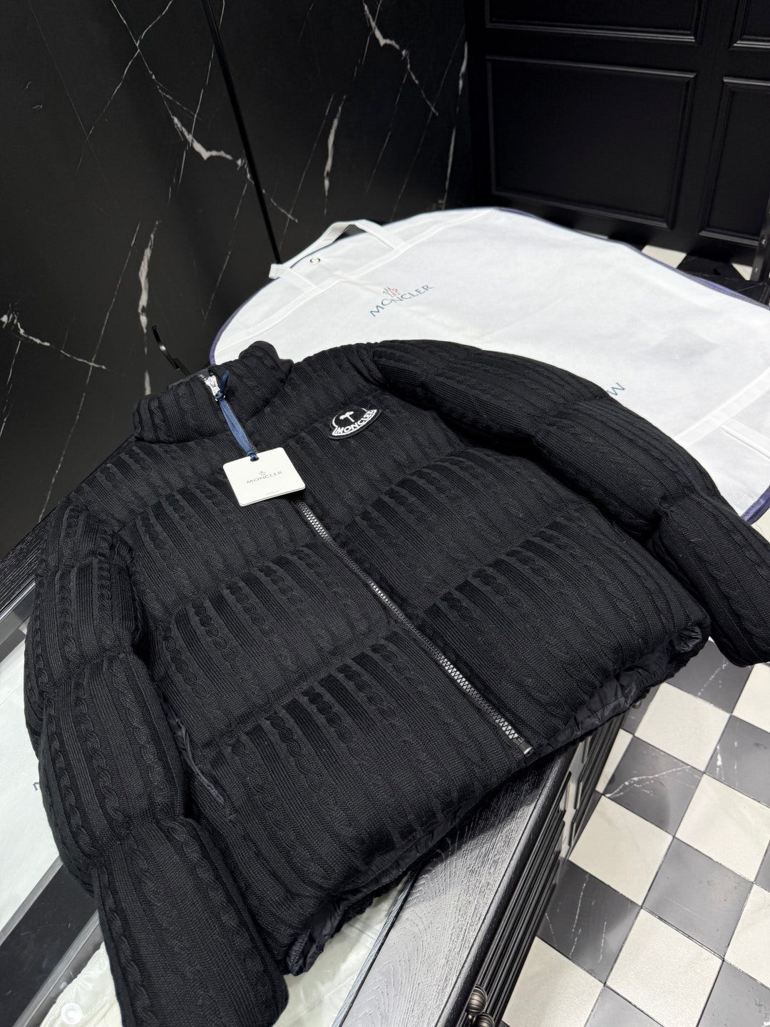 Moncler x Palm Angels Cherith Hooded Short Down Jacket