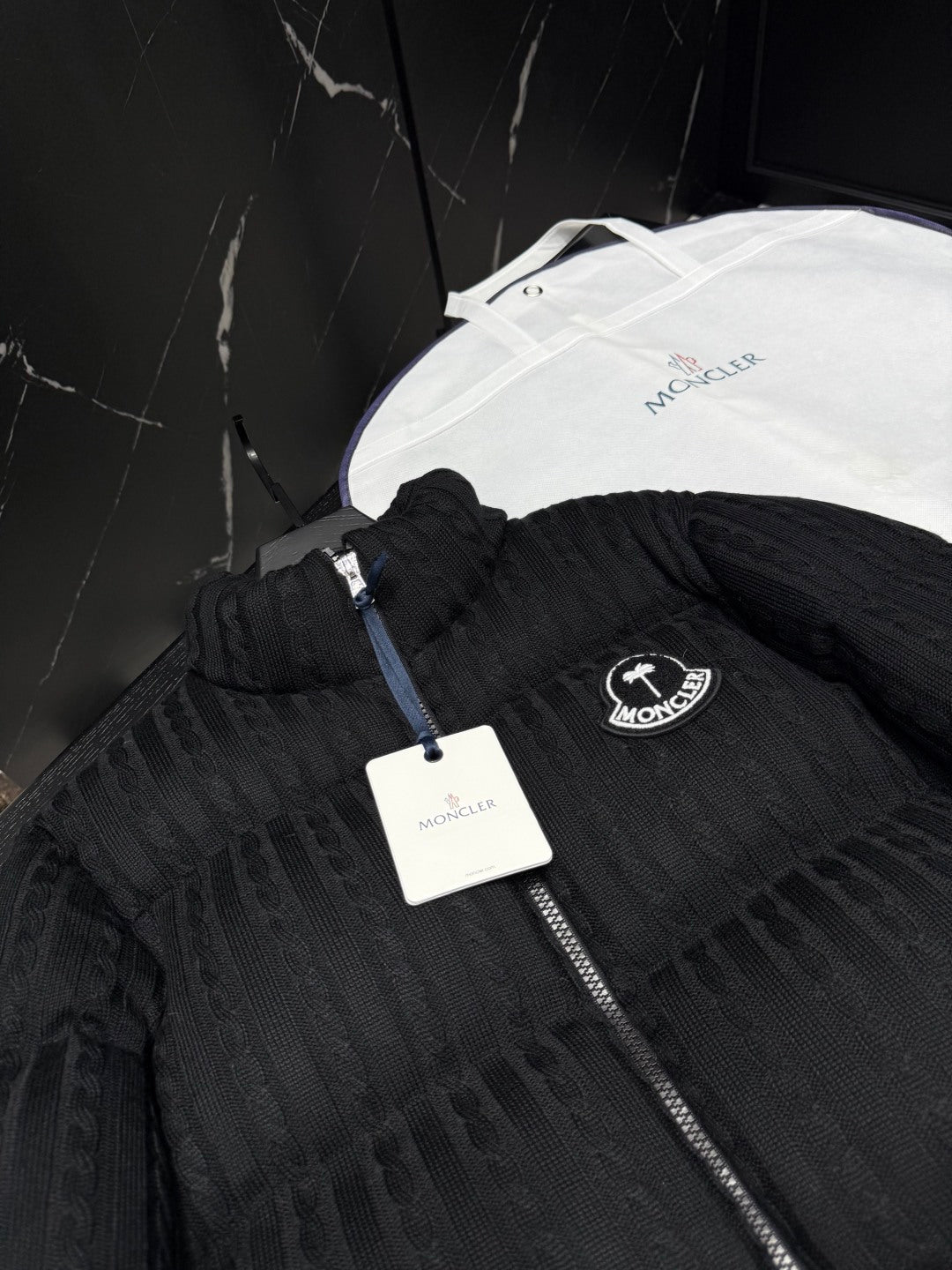 Moncler x Palm Angels Cherith Hooded Short Down Jacket