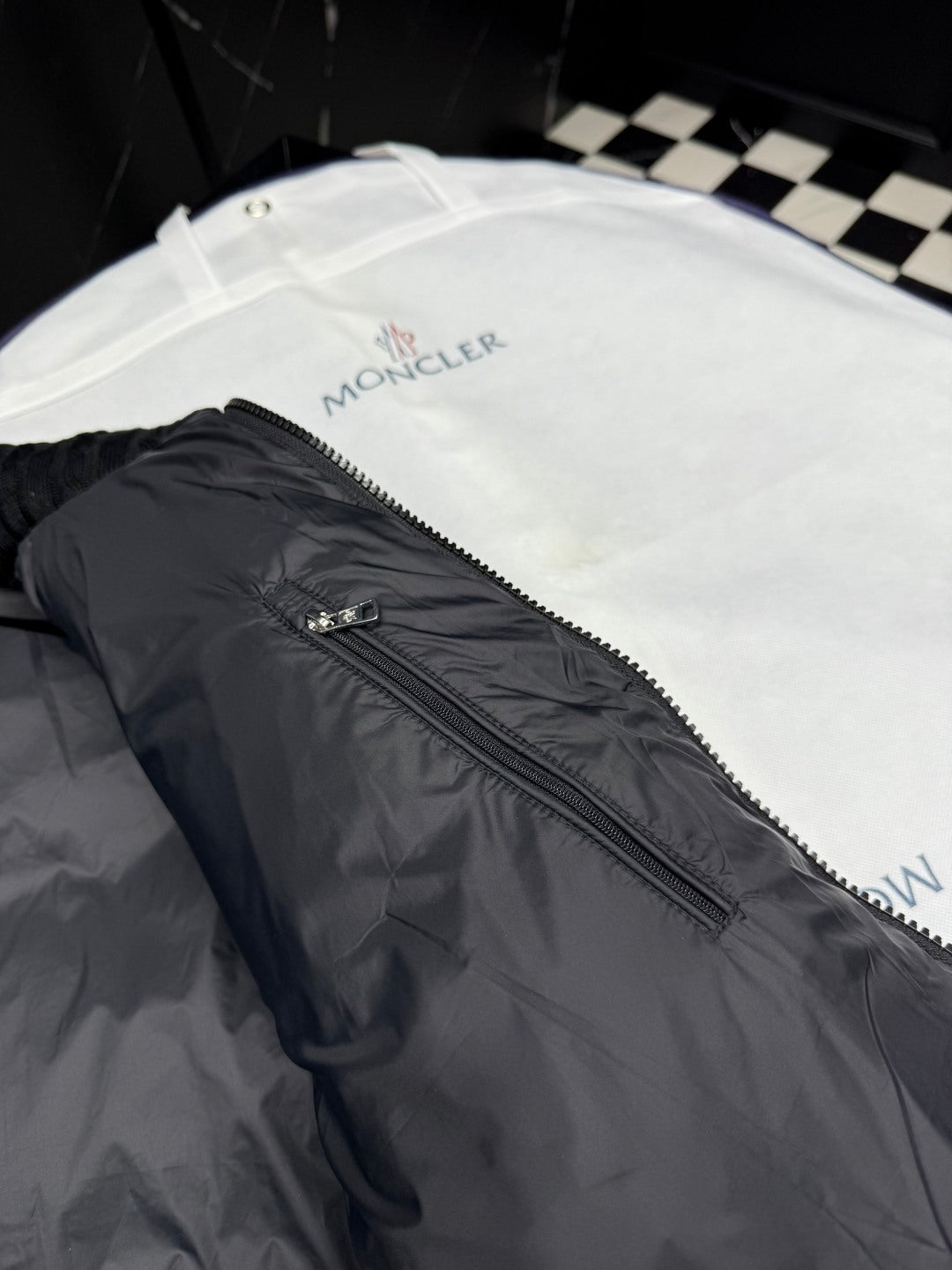 Moncler x Palm Angels Cherith Hooded Short Down Jacket