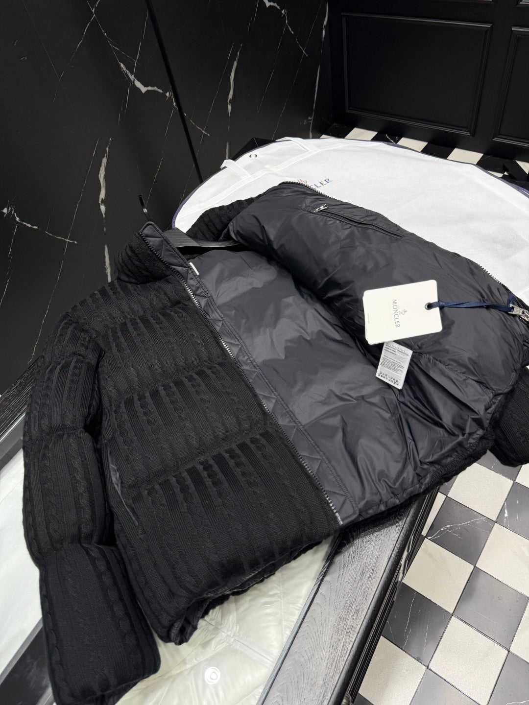 Moncler x Palm Angels Cherith Hooded Short Down Jacket