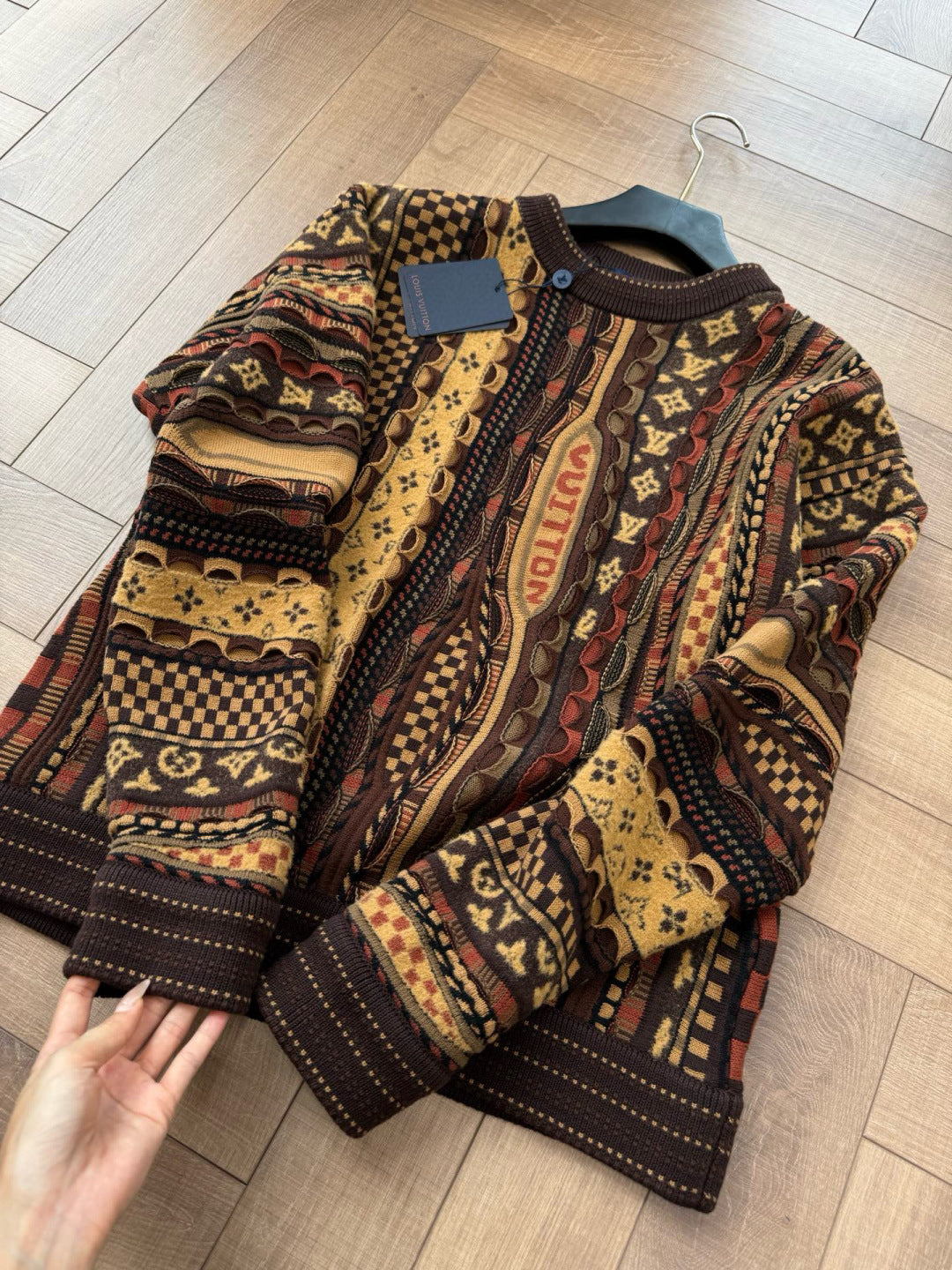LV Long-Sleeved Crewneck Sweater 1AIMBH