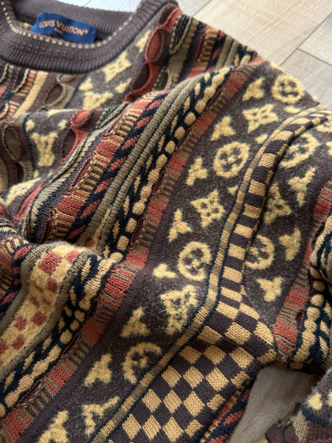 LV Long-Sleeved Crewneck Sweater 1AIMBH