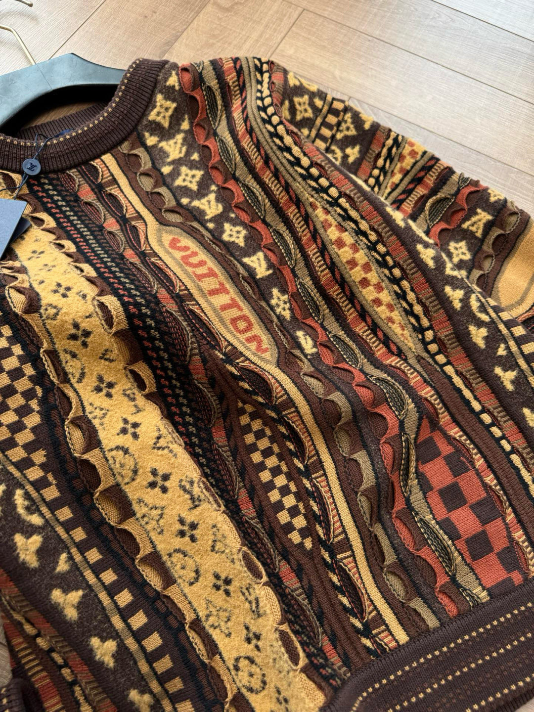 LV Long-Sleeved Crewneck Sweater 1AIMBH