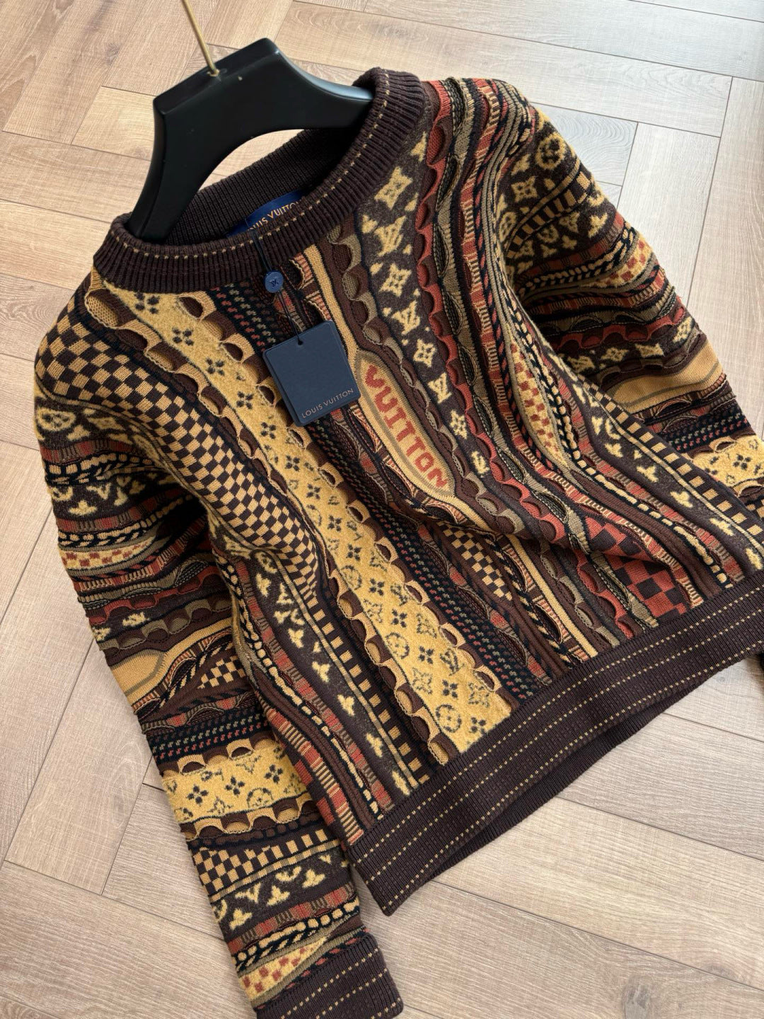 LV Long-Sleeved Crewneck Sweater 1AIMBH