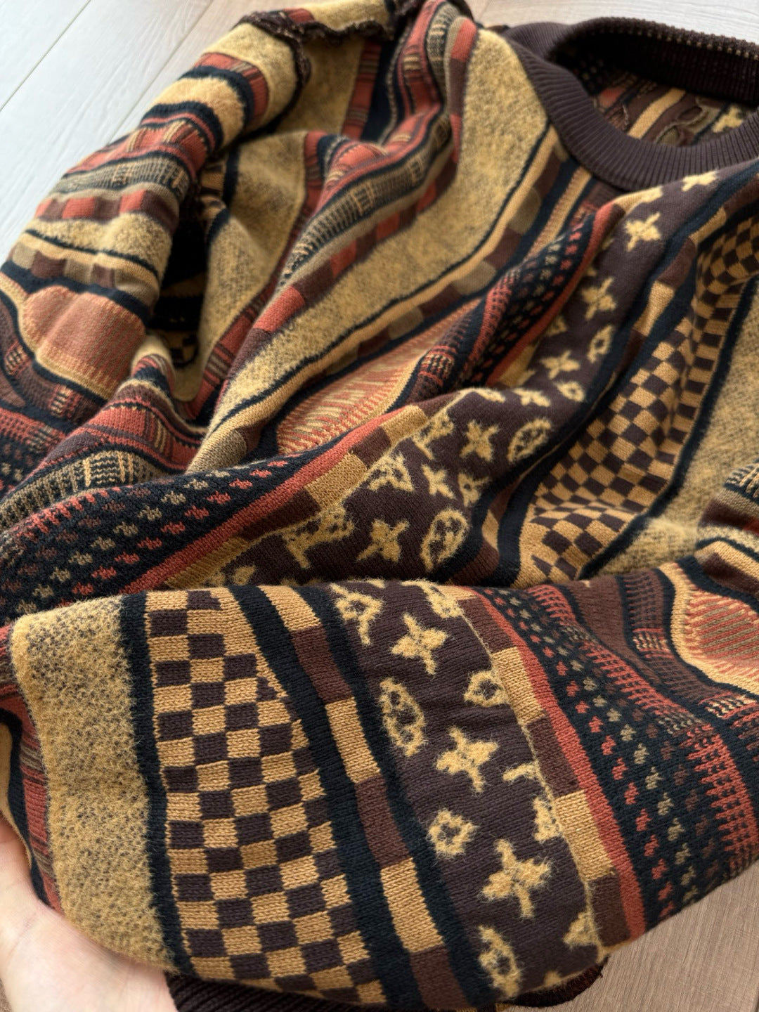 LV Long-Sleeved Crewneck Sweater 1AIMBH