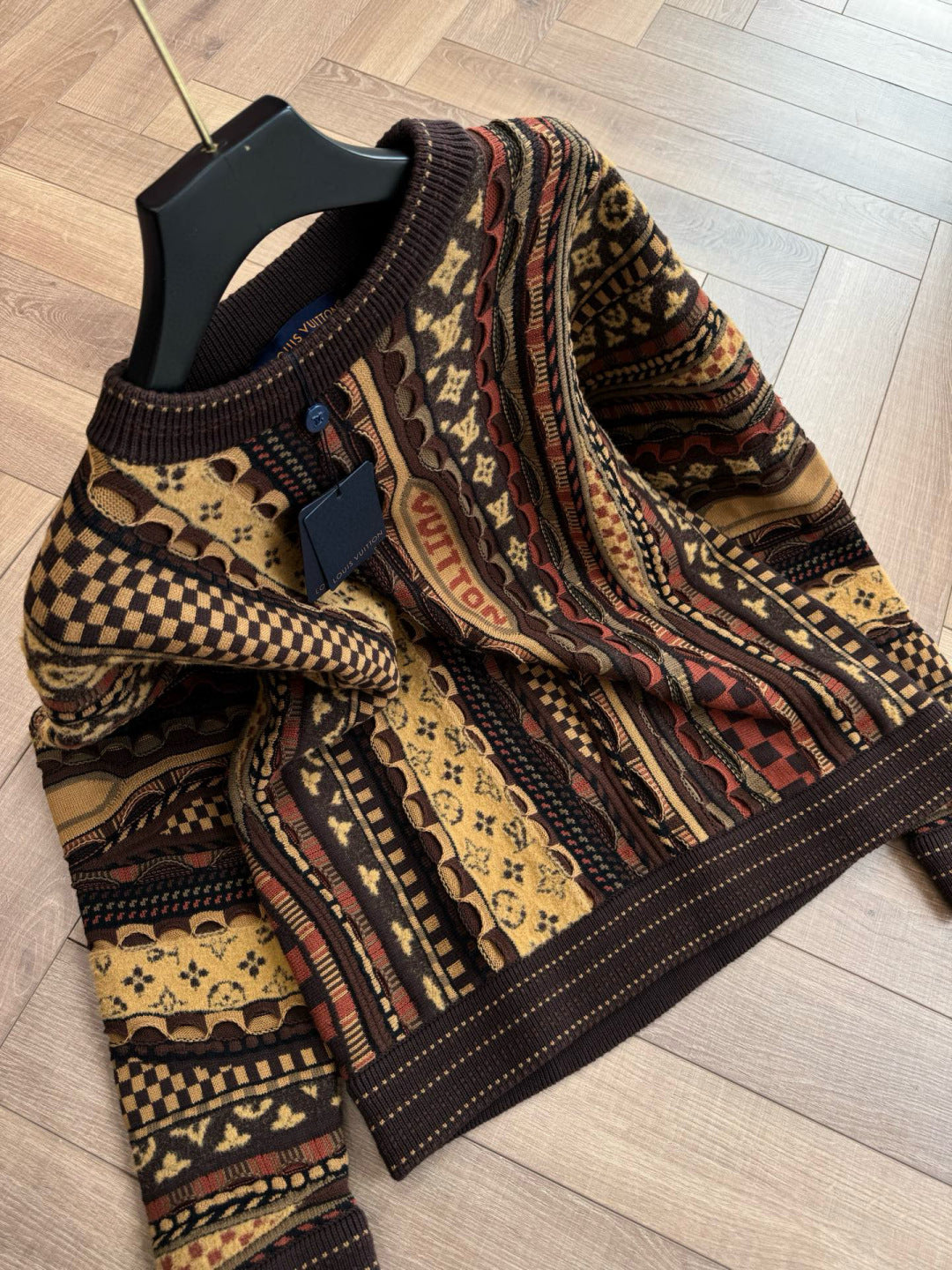 LV Long-Sleeved Crewneck Sweater 1AIMBH