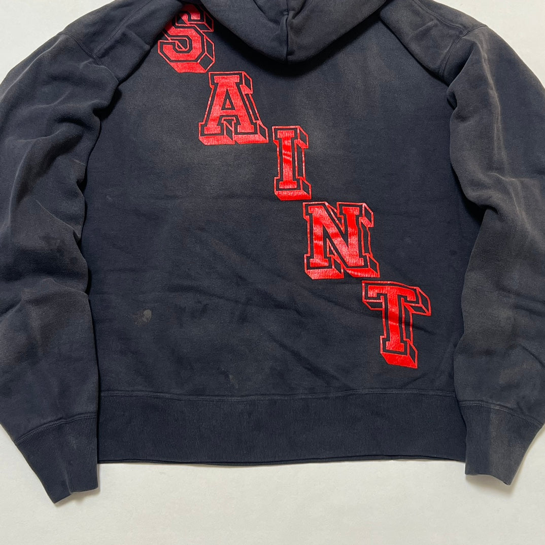 Saint Michael Angel Hoodie 'Black'