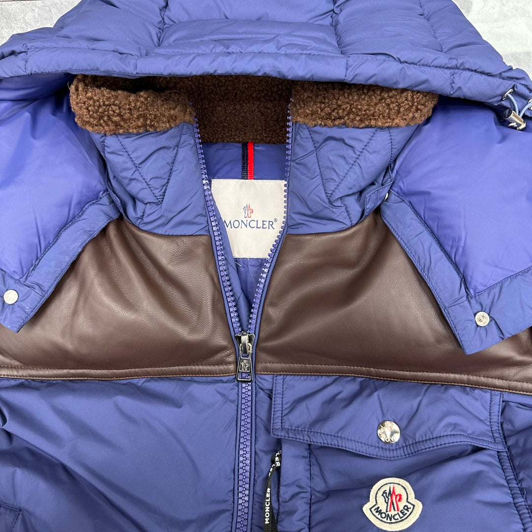 Moncler hooded down puff jacket