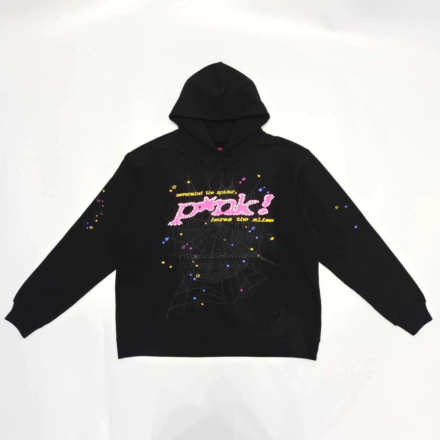 Sp5der Pink Punk Hoodie