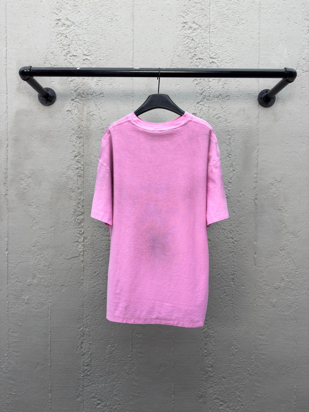 Acne Studio WMNS logo pink tee