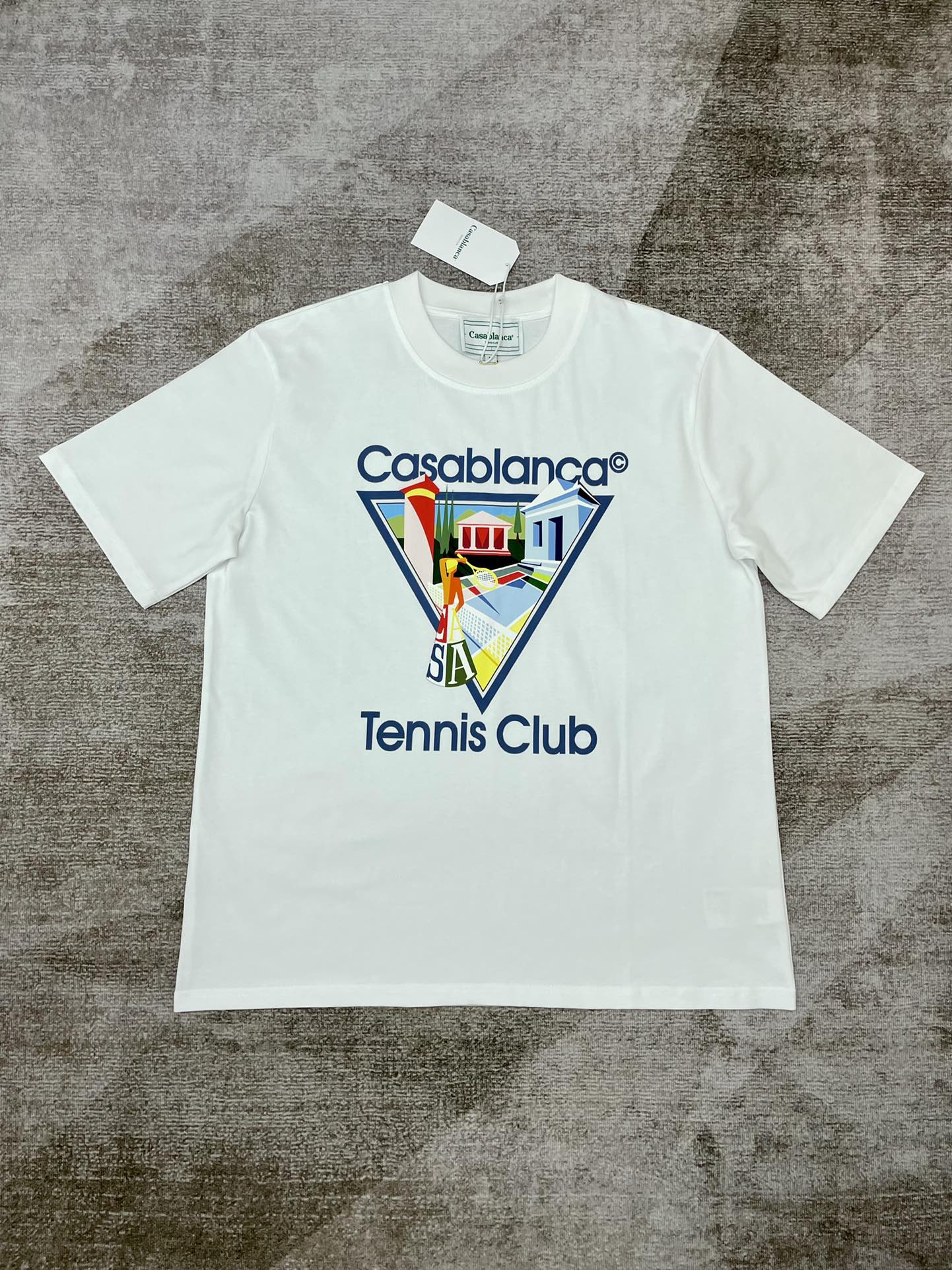 Casablanca La Joueuse Printed Unisex Tee