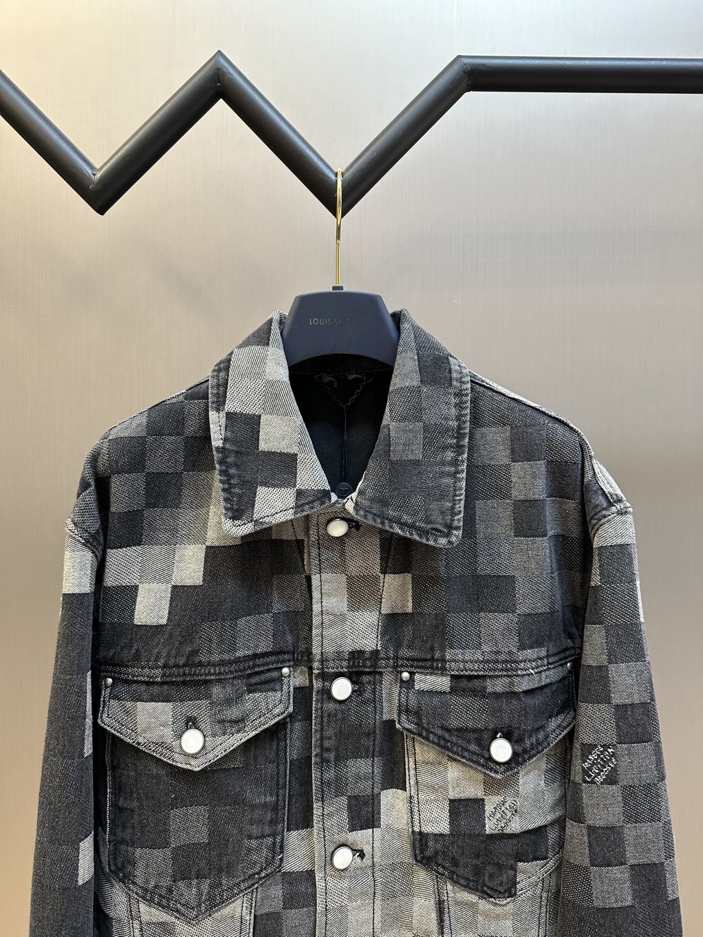 LV Damoflage Classic Denim Jacket 1AHEBG