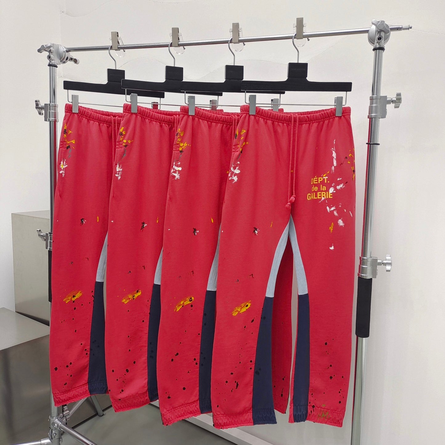 Gallery Dept. Flare sweatpants red