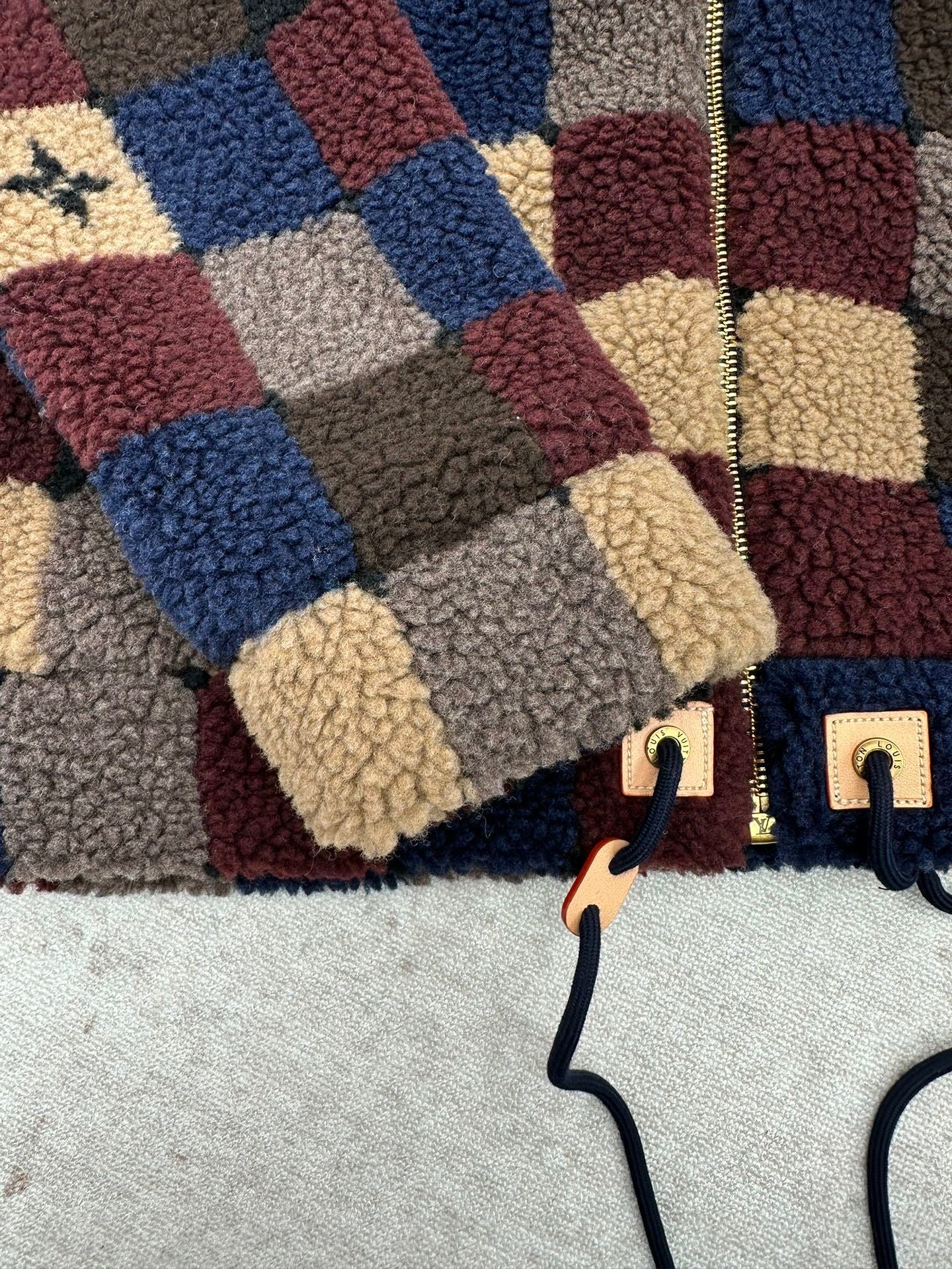 LV Damier Fleece Blouson 1AJCAU