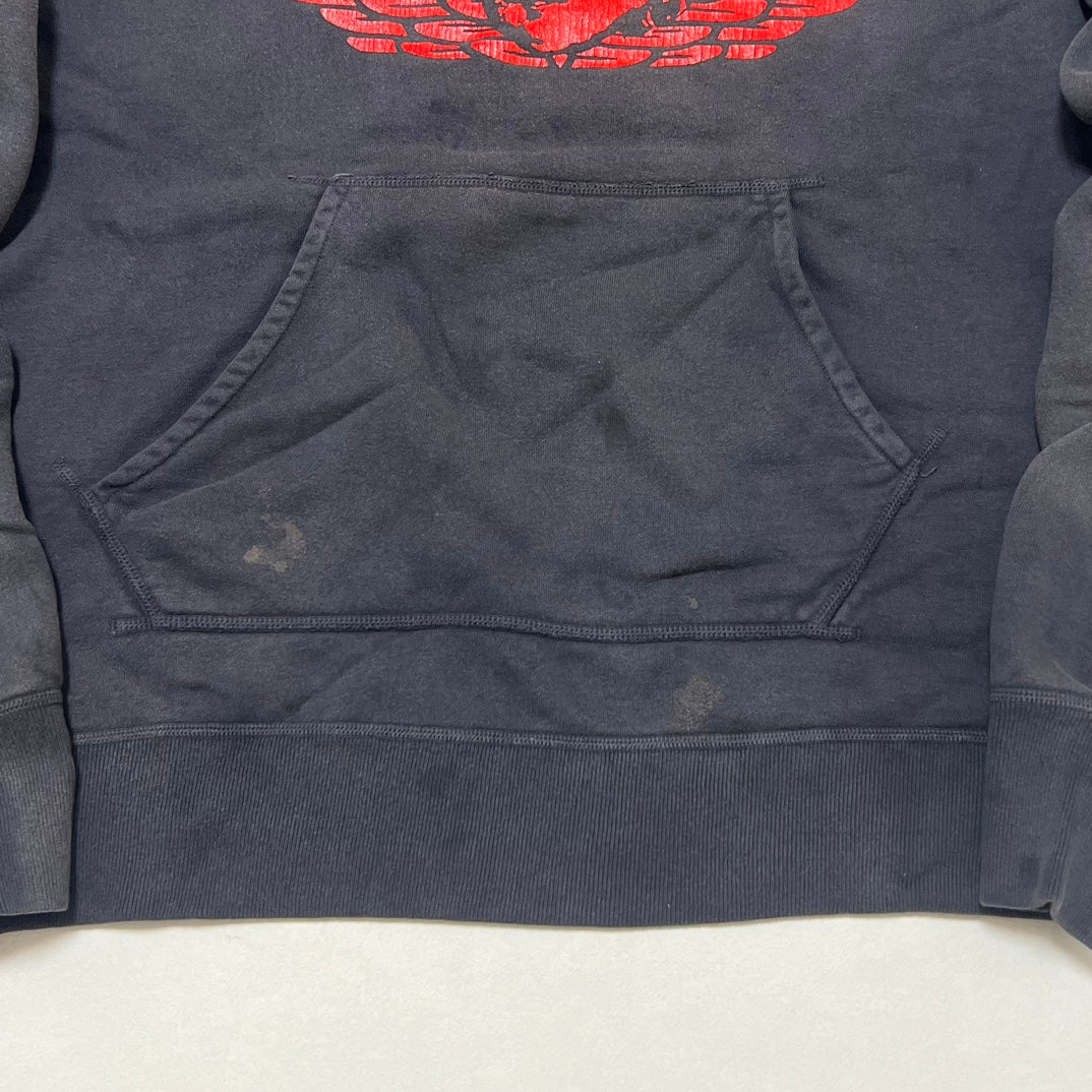 Saint Michael Angel Hoodie 'Black'