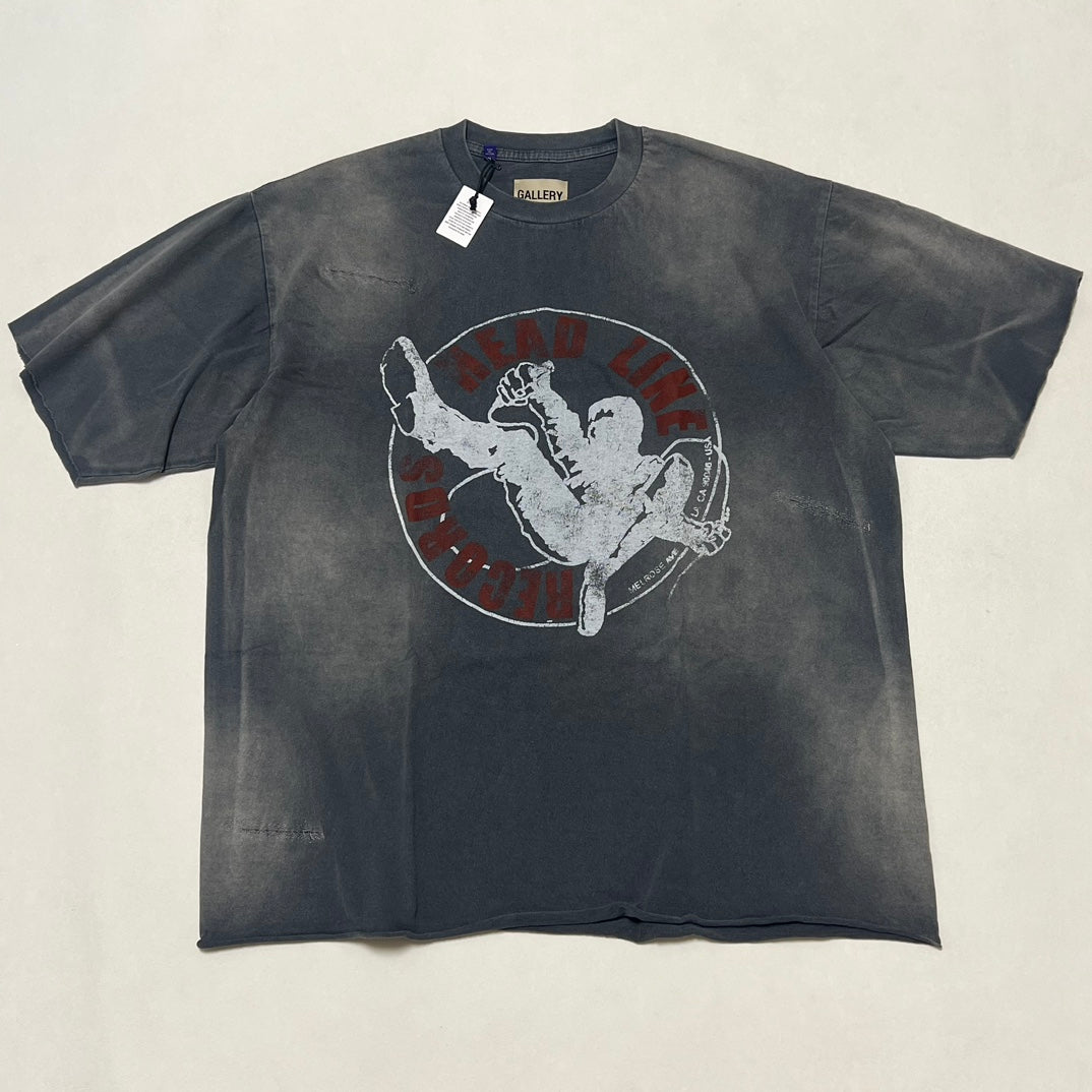Gallery Dept. HEADLINE RECORDS TEE IN GREY