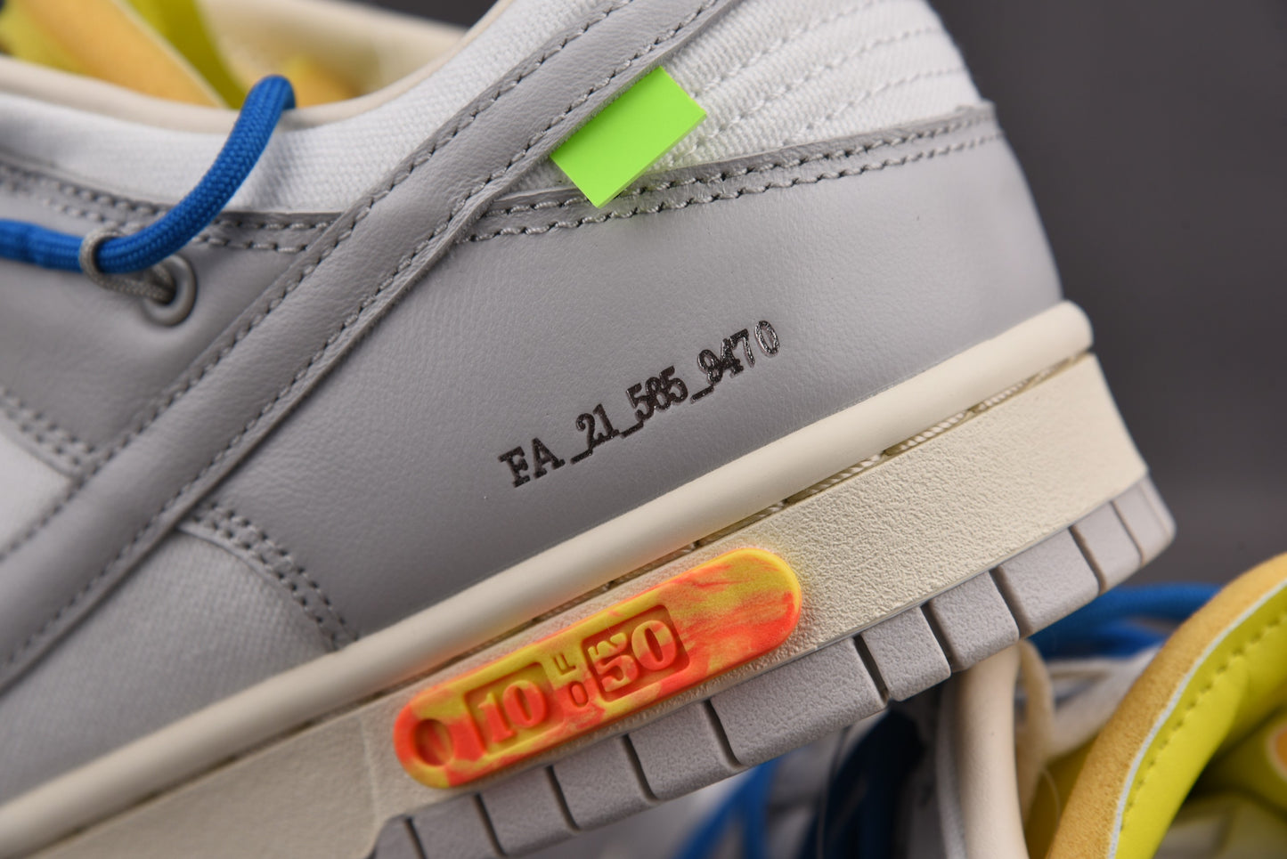 OW x Dunk Low 'Lot 10 of 50'