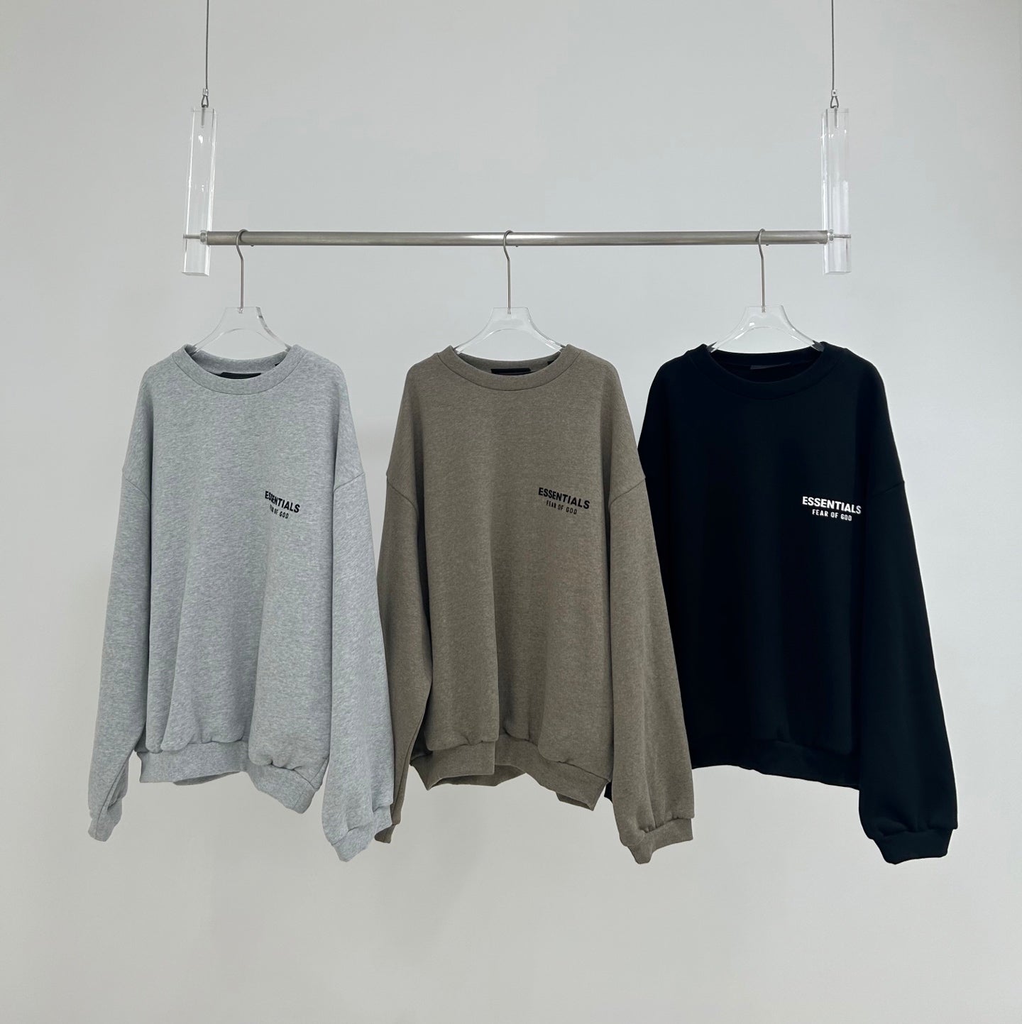 Fear of God Essentials Fleece Crew Neck Sweatshirt