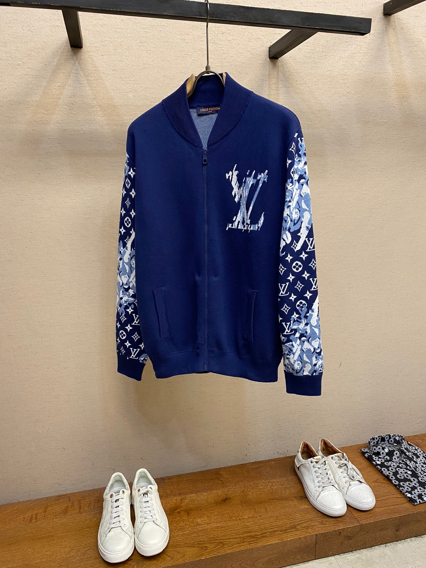 Louis Vuitton Zipped Cotton Blend Blouson